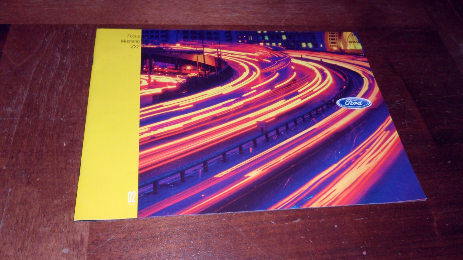 2002 Ford Mustang GT Focus ZX5 ZX2 New Car Dealer Sales Brochure