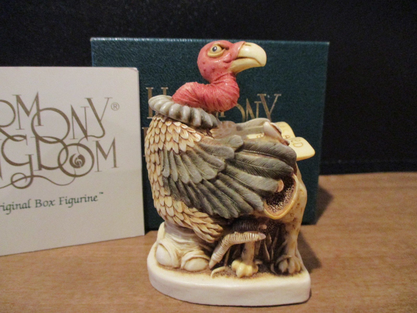 SALE Harmony Kingdom Have A Heart Vulture Writing Valentine Note