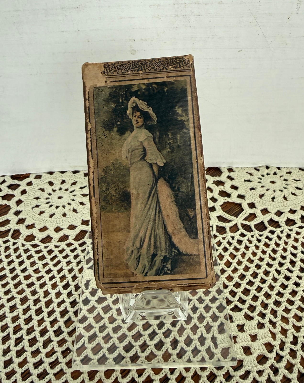 Antique Early 1900s Rare French Wax Bordello Match Candles With Timer
