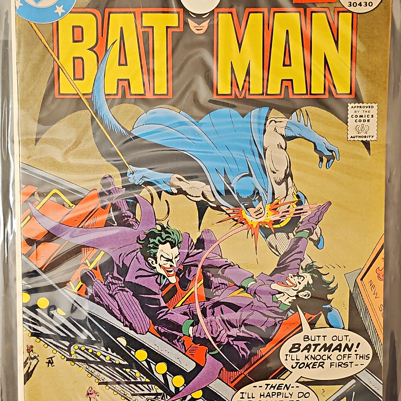 DC Comics Batman Single Issue Silver Age Batman vs Joker Cover English