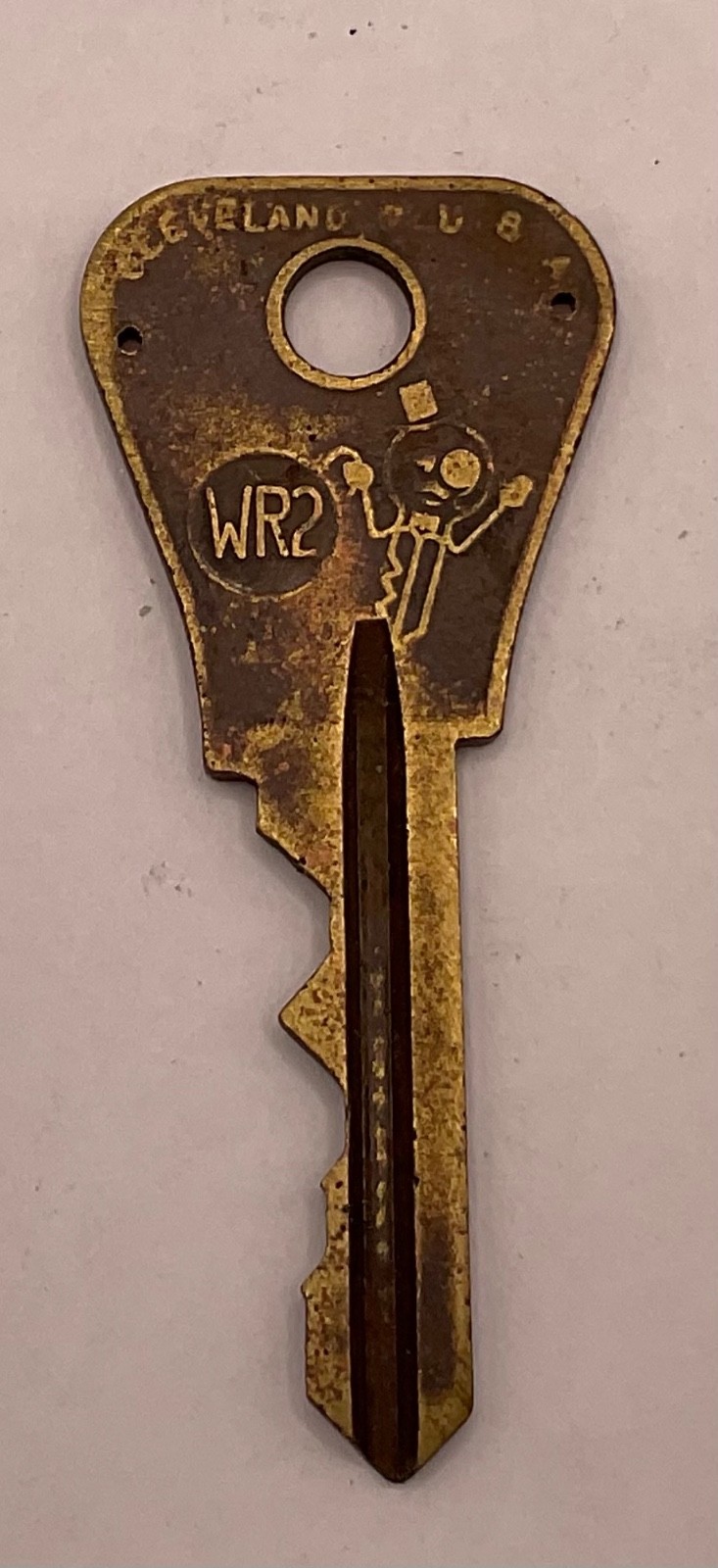 Vintage Cole National WR2 Weiser Key Cleveland Ohio USA Locksmith Advertising