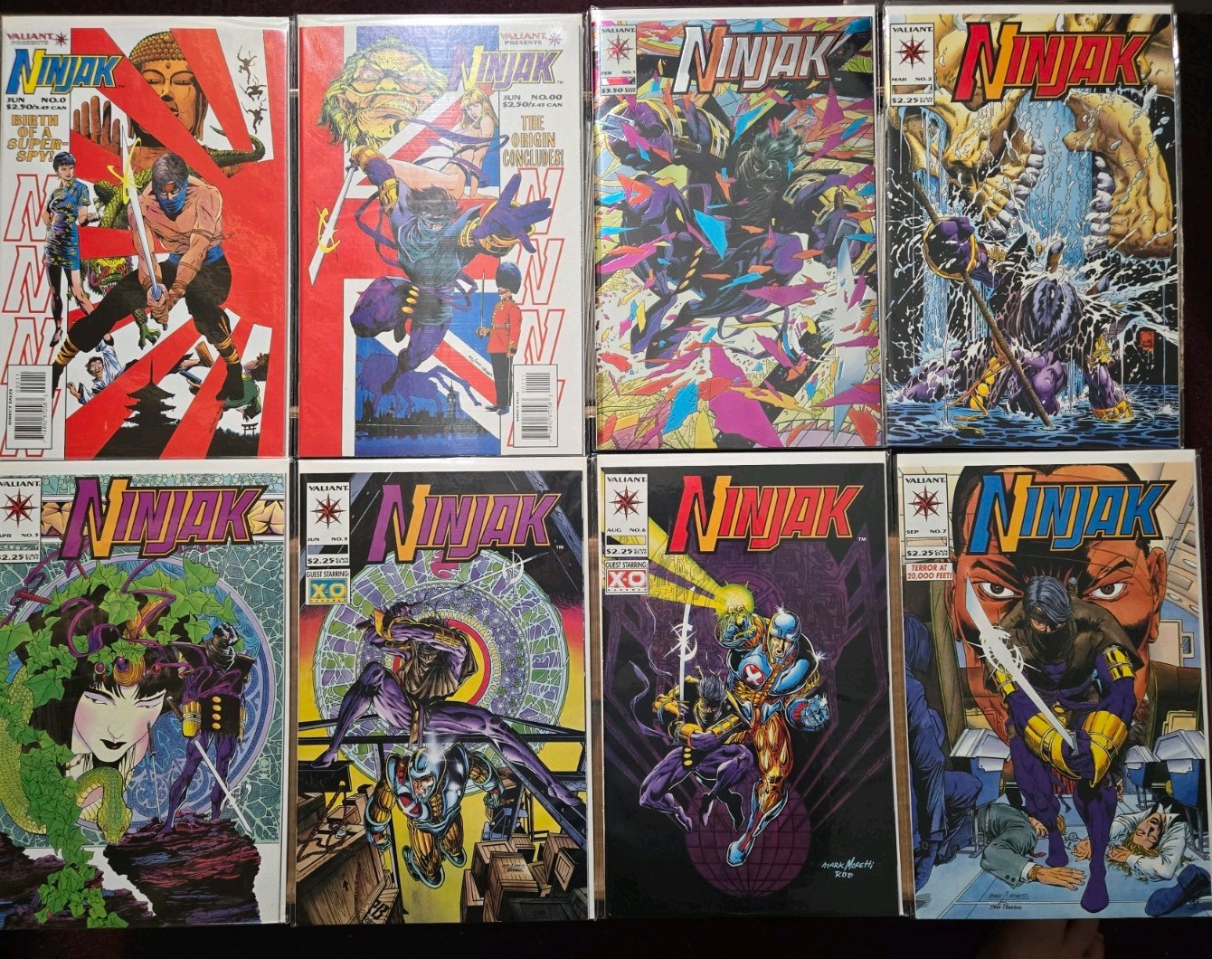 Ninjak Vol 1 Lot of 26 (1994-Nov, 1995) (Valiant/Acclaim Comics) NM/M condition