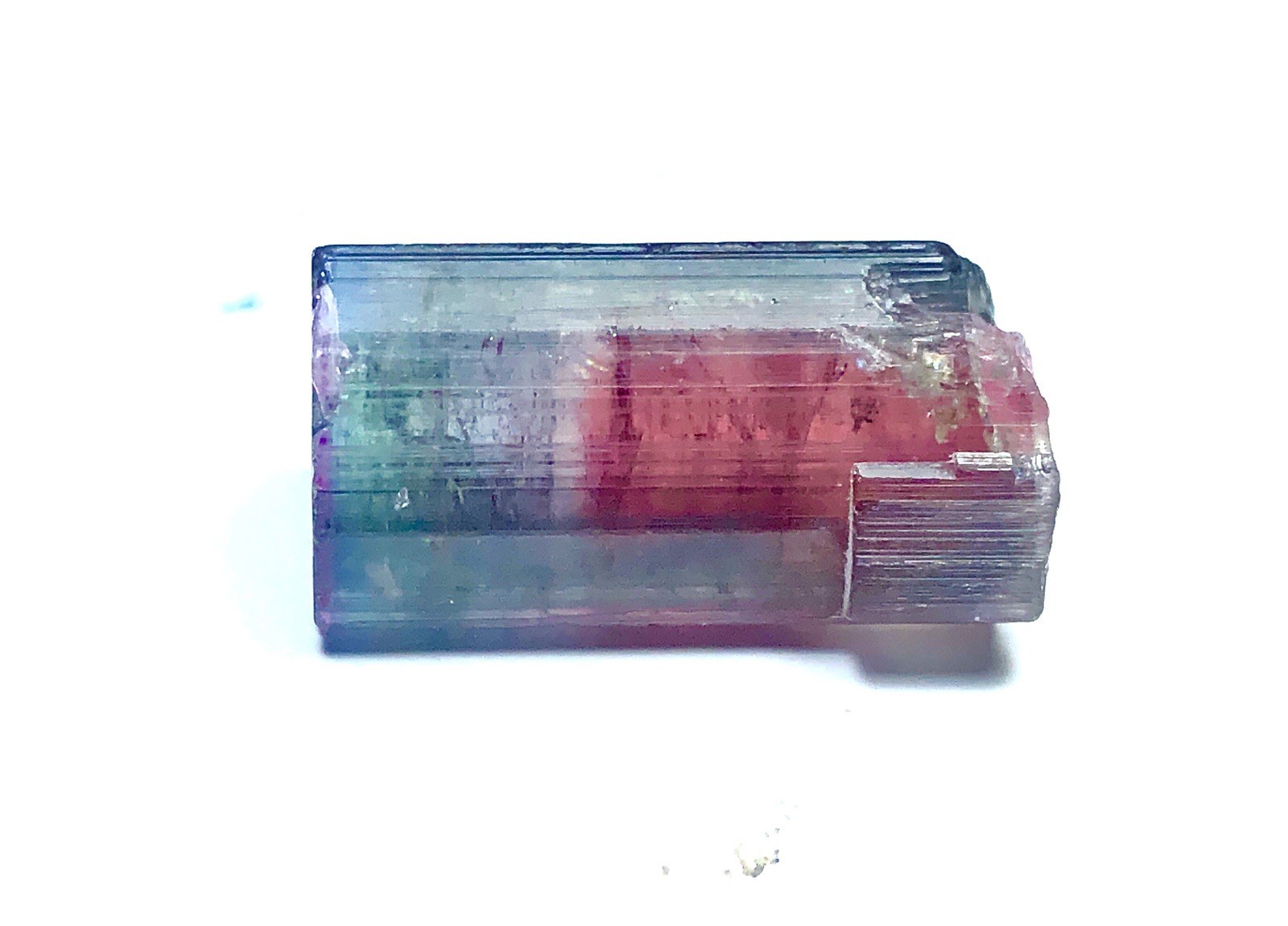 Wow beautiful an amazing naturel sapo color watermelon Tourmaline crystal