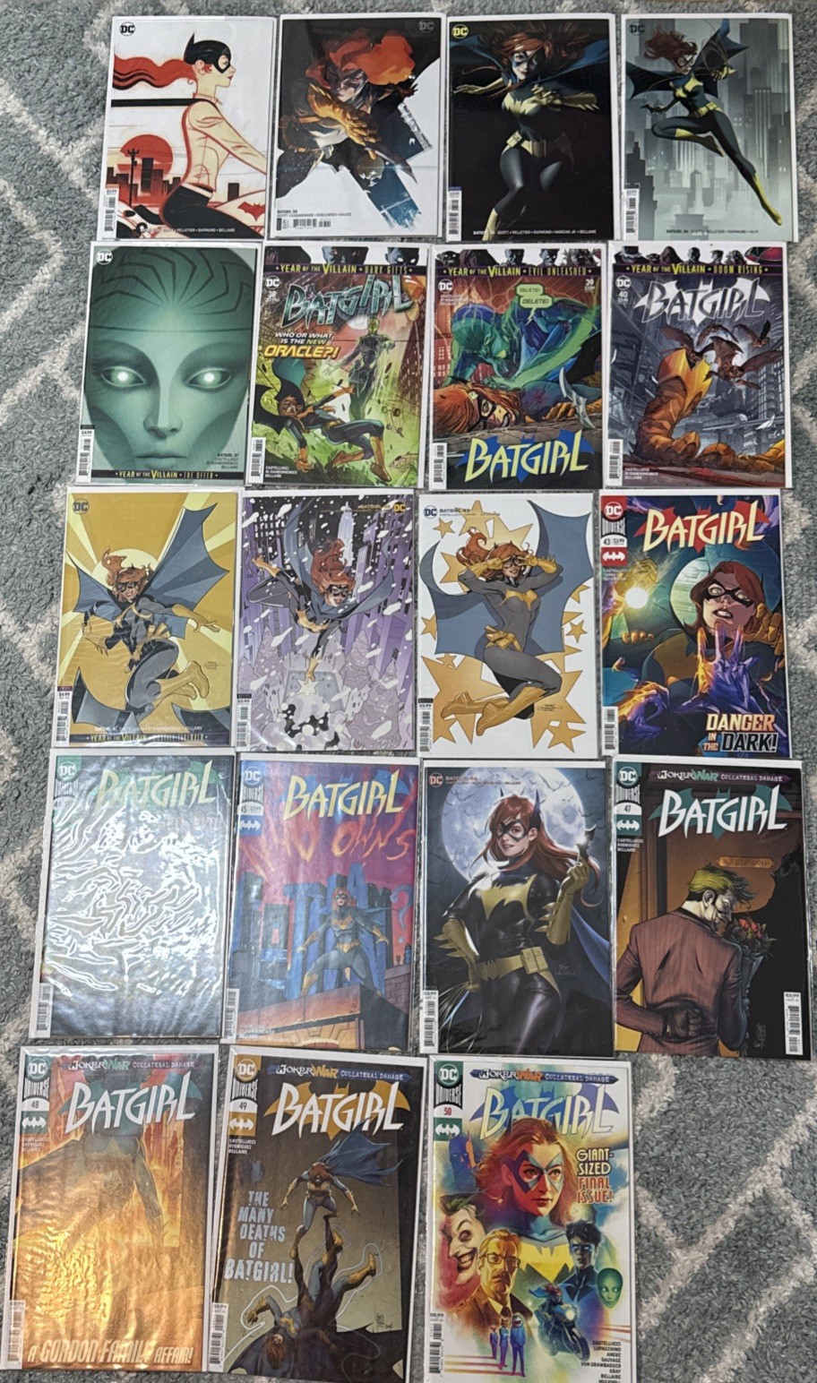 Batgirl 19 Issue Comic Lot #26-50, Tons Of Variants (DC, 2016) High Grade, NM+