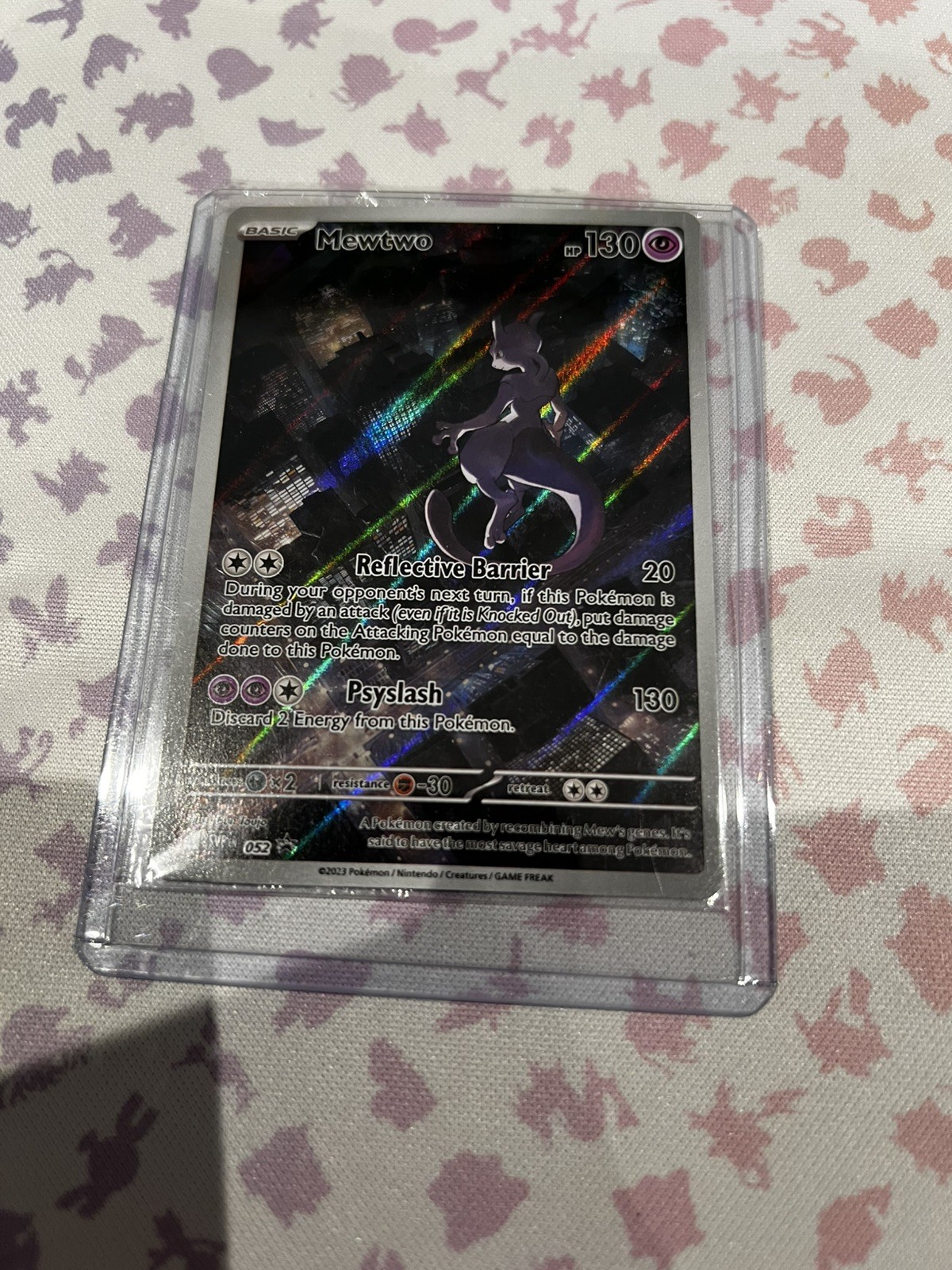Mewtwo SVP 052 English Scarlet & Violet Promo Cards Black Star SEALED 151