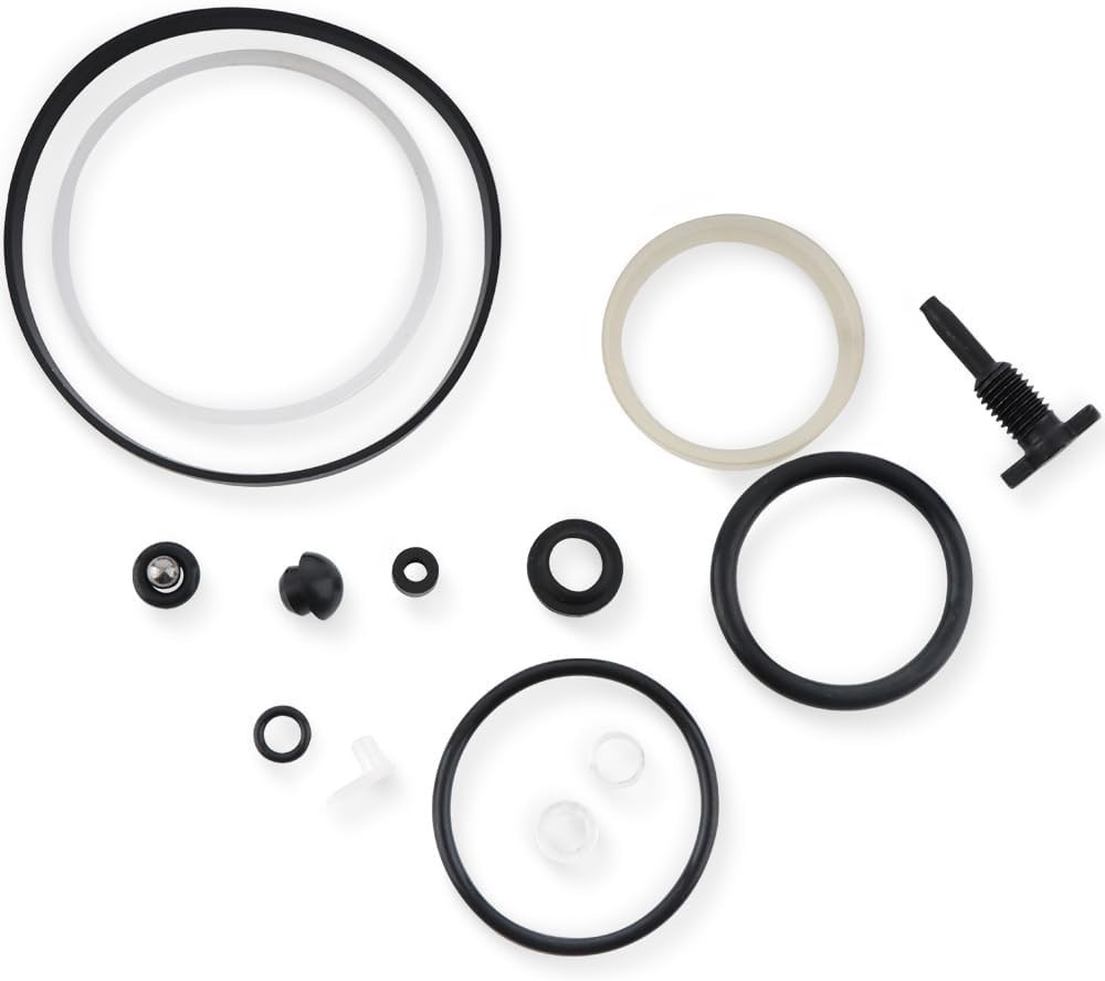 12.5 Ton Vertical Hydraulic Bottle Jack Repair Kit Full Oil Seal ORing Replac...