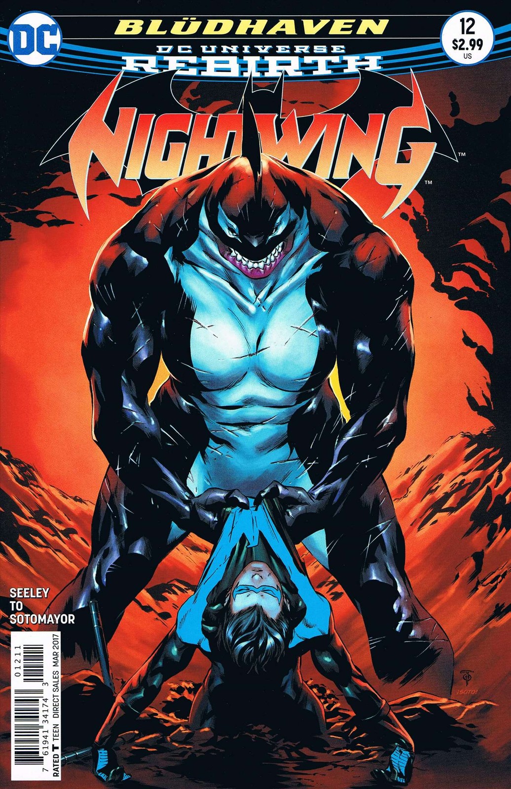 Nightwing (4th Series) #12 VF; DC | Rebirth Tim Seeley Orca - w/Bag+Board