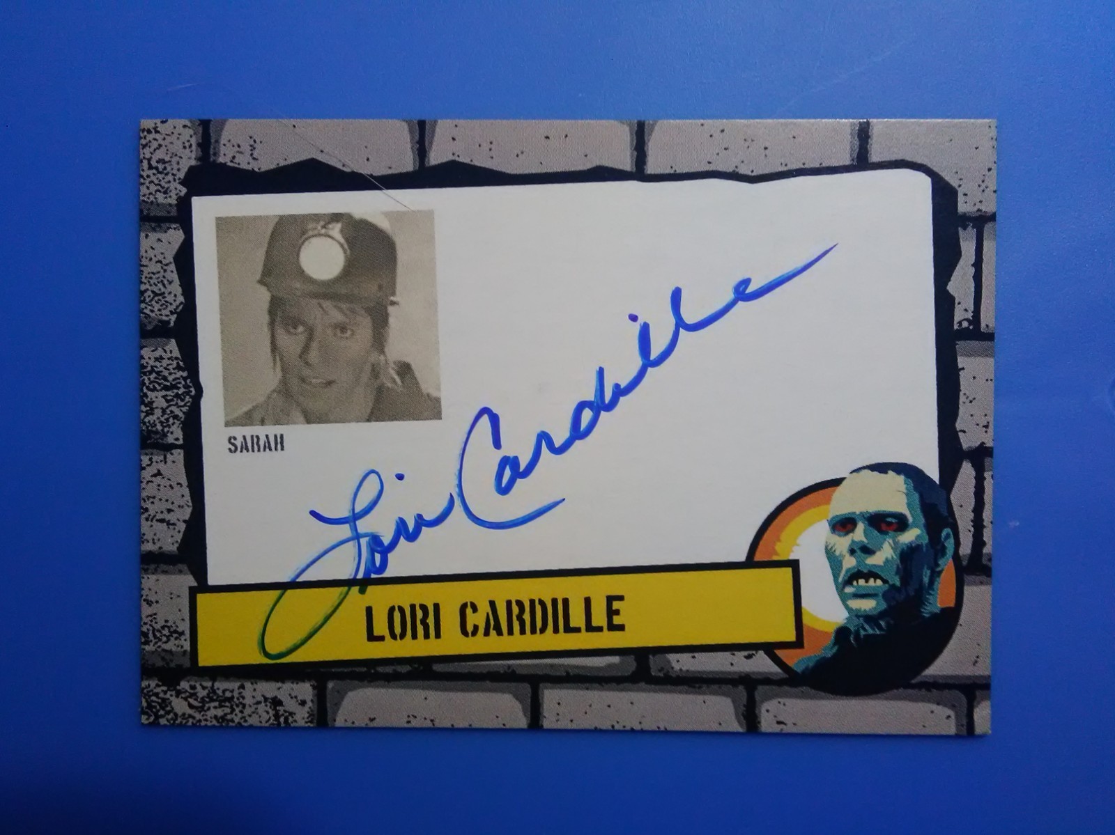 FRIGHT RAGS 2021 DAY OF THE DEAD LORI CARDILLE AS SARAH AUTOGRAPH CARD LTD TO 50