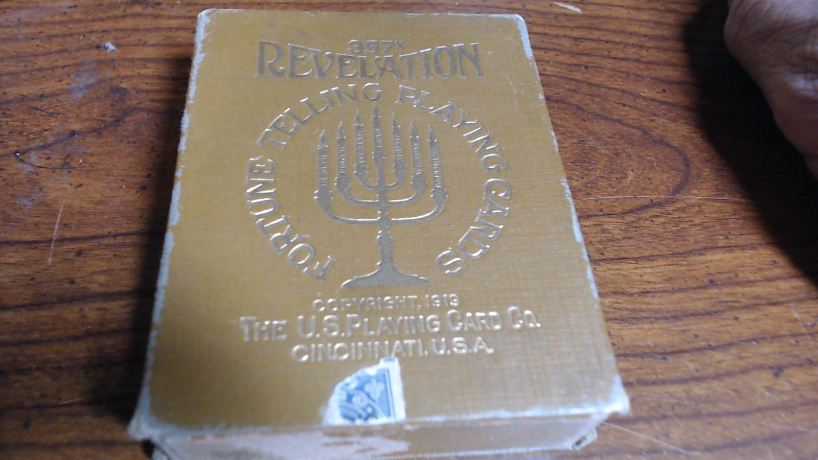 RARE Revelation 357x Fortune Telling Playing Cards The US Playing Card Company