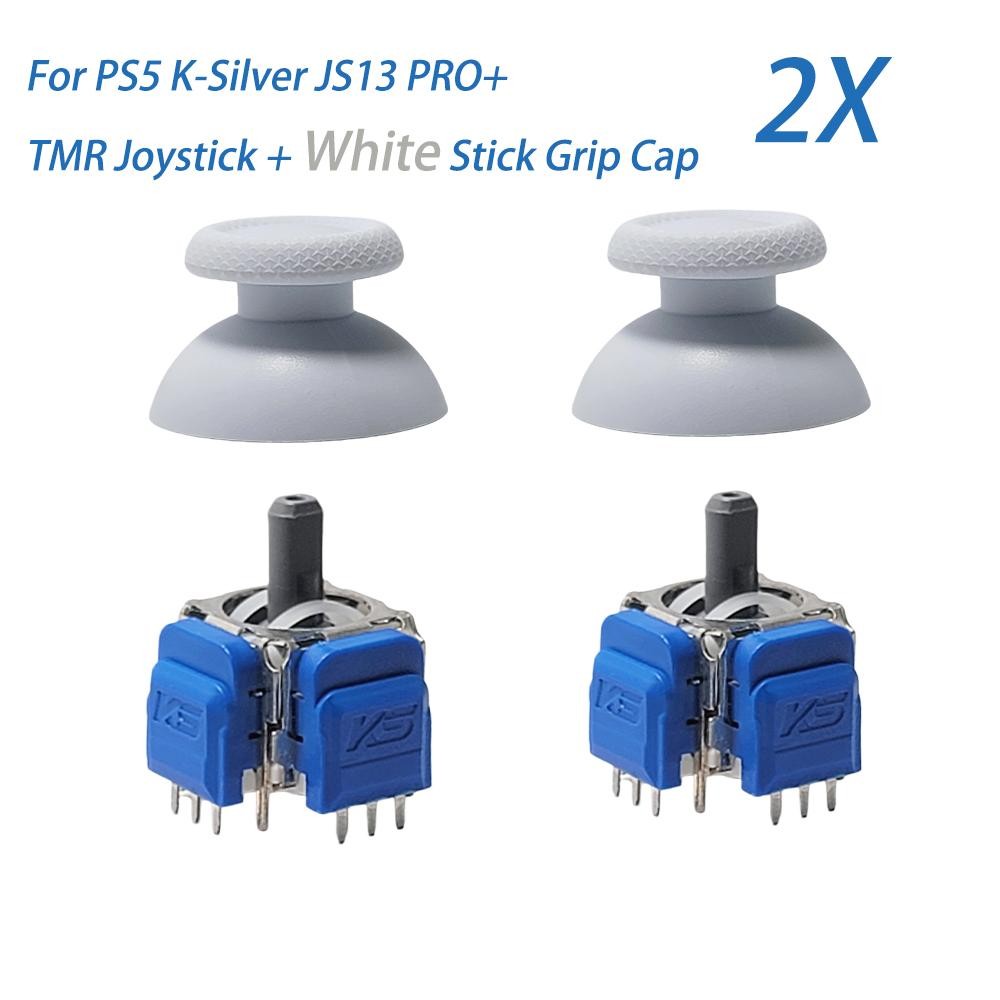 2/10x JS13 Pro+ TMR Hall Effect Electromagnetic 3D Joystick Sensor for PS5