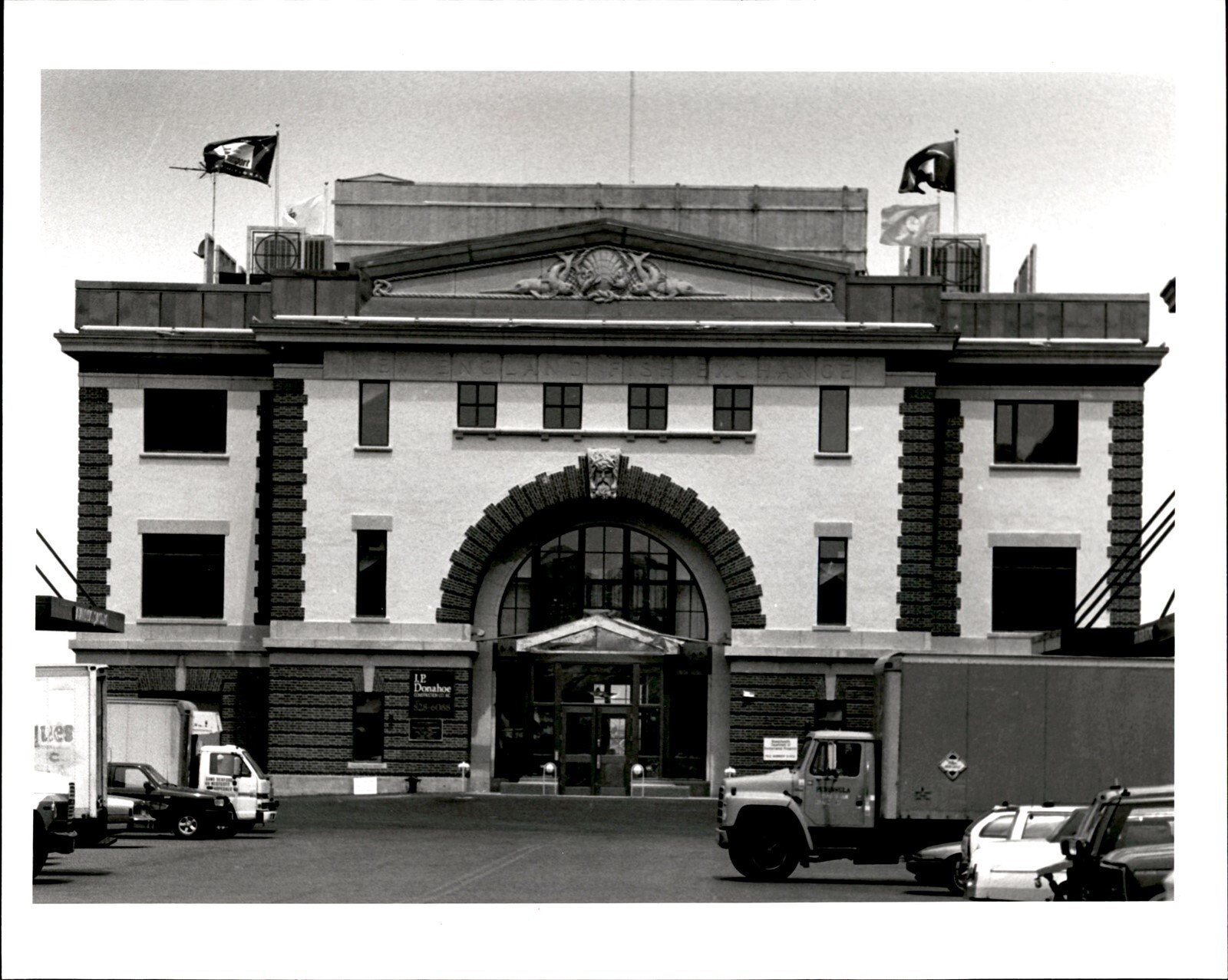 LG68 1996 Original Patrick Whittemore Photo FISH EXCHANGE BUILDING SOUTH BOSTON