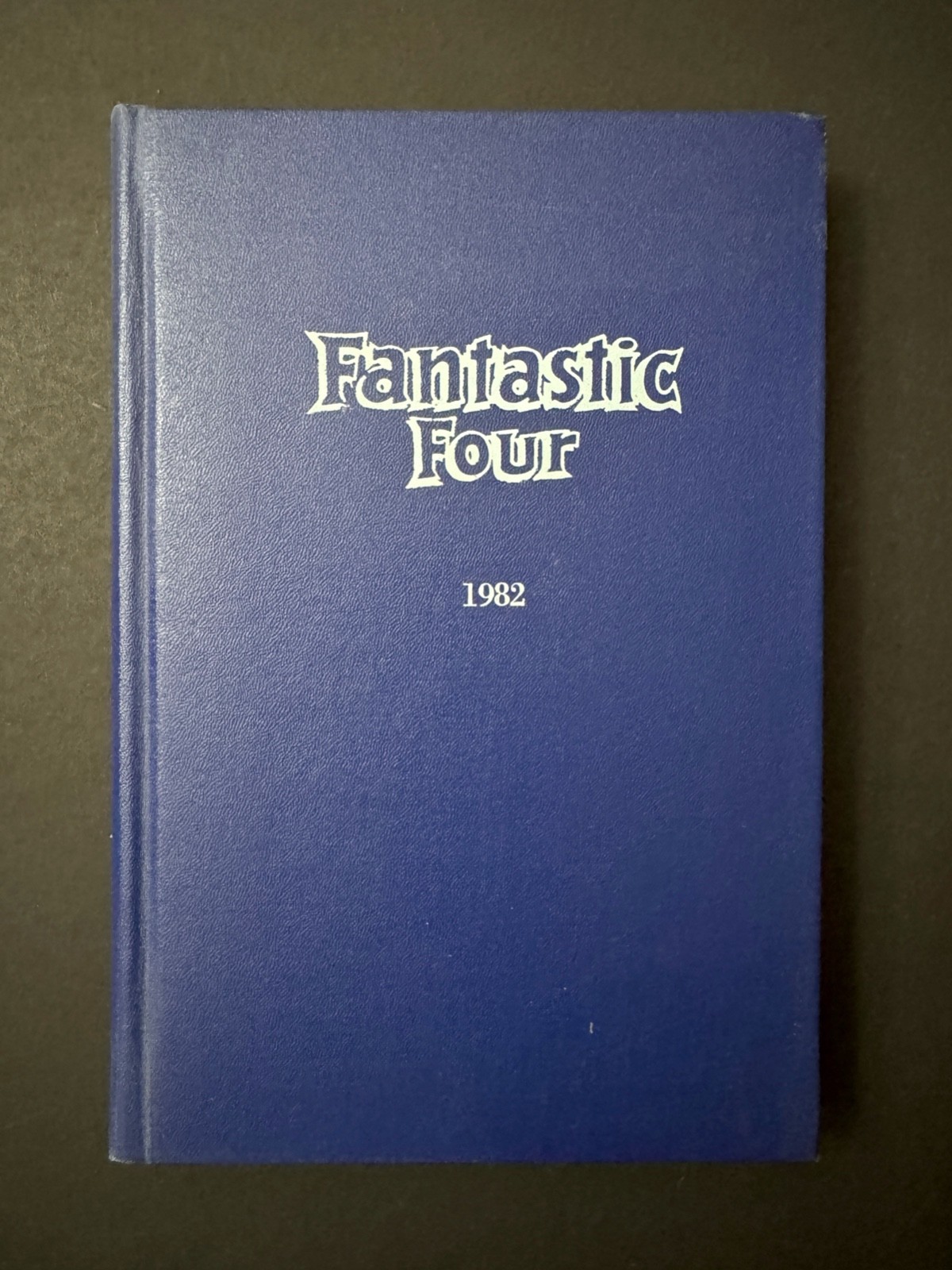THE FANTASTIC FOUR Custom Bound 1982 All 12 Issues Hardcover Book Academy Press