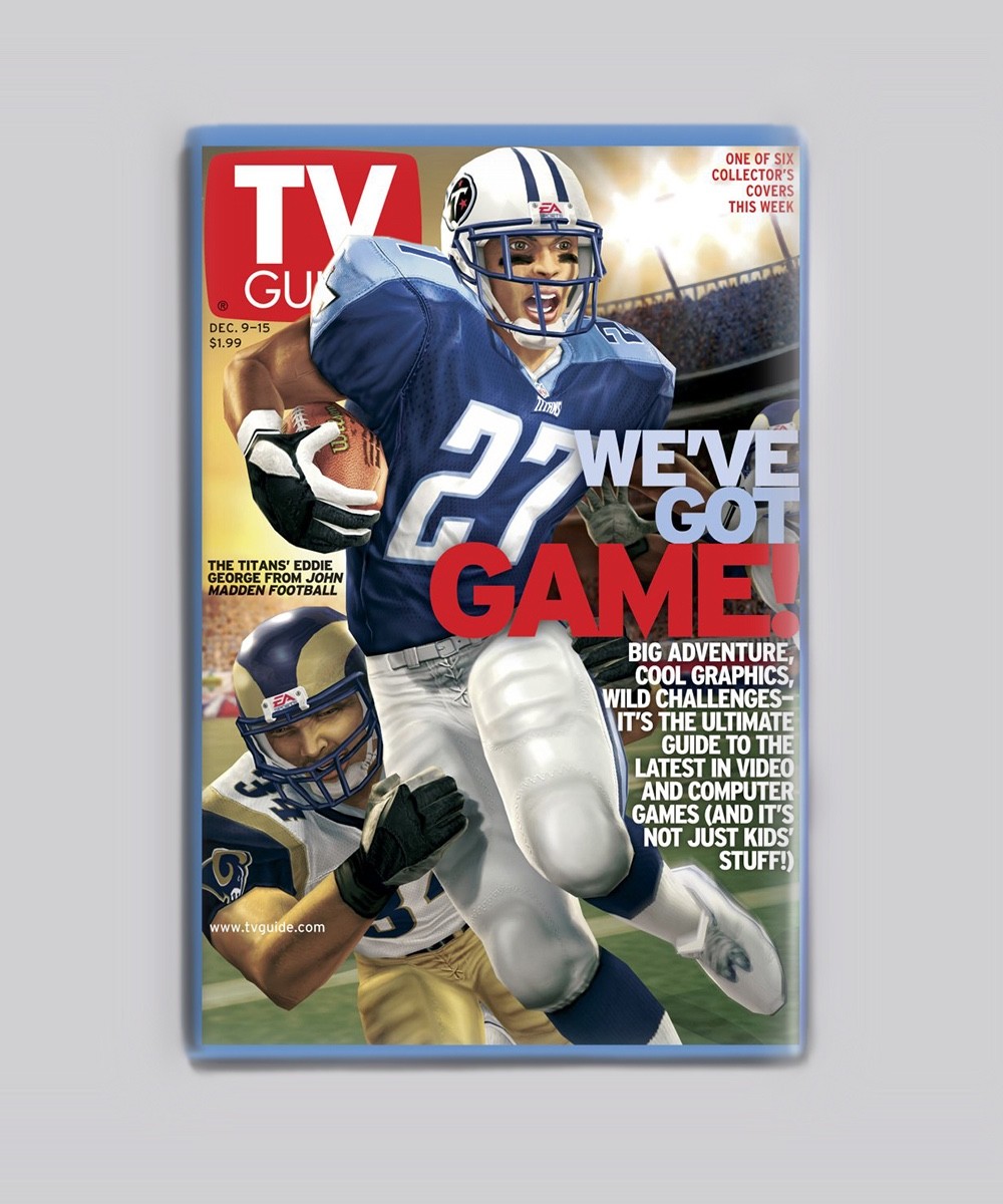 Madden 2000 Eddie George Titans TV Guide 2000 - 2\
