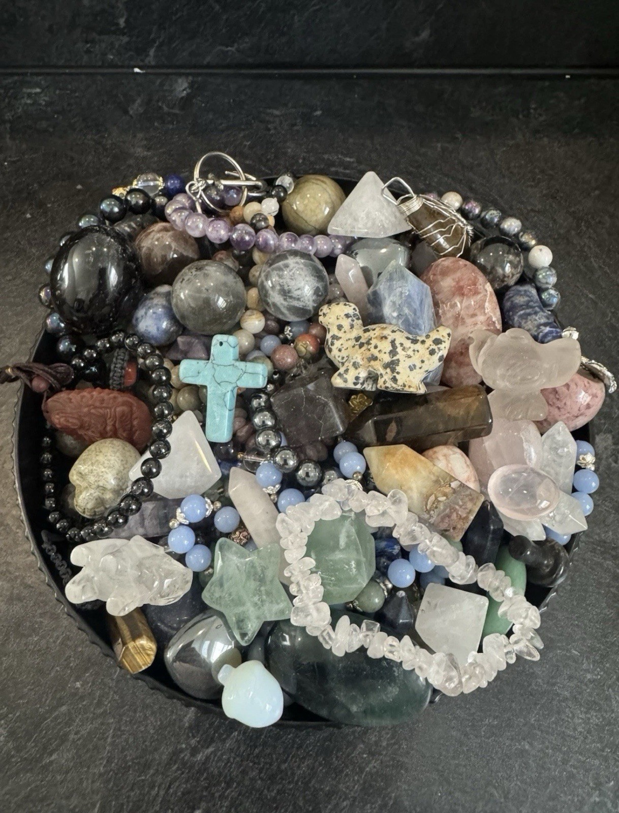 CRYSTAL CONFETTI- Over 1.5 Lbs Each- Nice Variety Of Surprises- Great Gifts