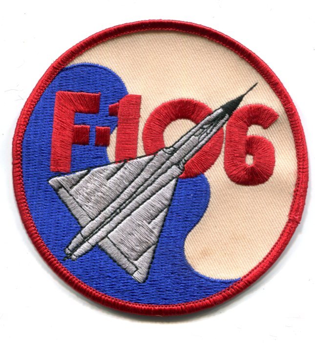 RARE USAF Convair F-106 Delta Dart Fighter Interceptor Patch Cold War Century