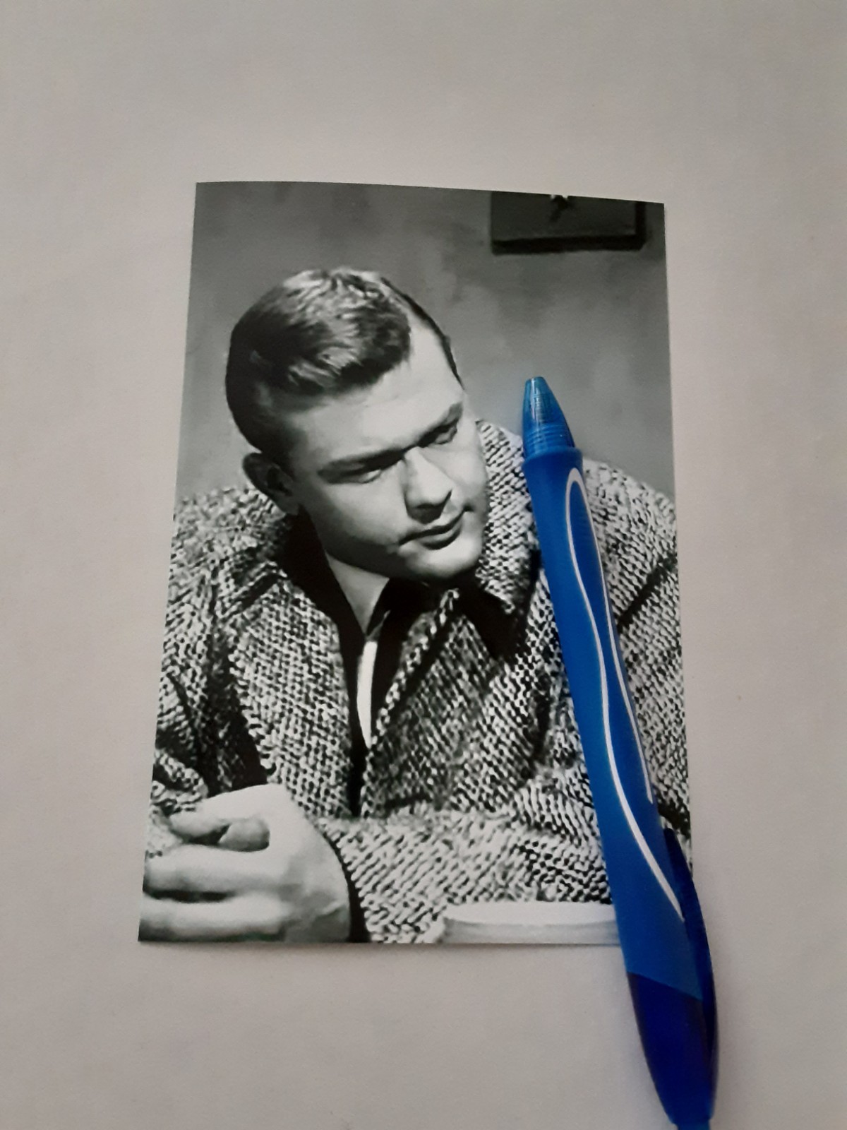 MARTIN MILNER BELOVED AMERICAN ACTOR, GLOSSY B&W, 4X6 PHOTO 