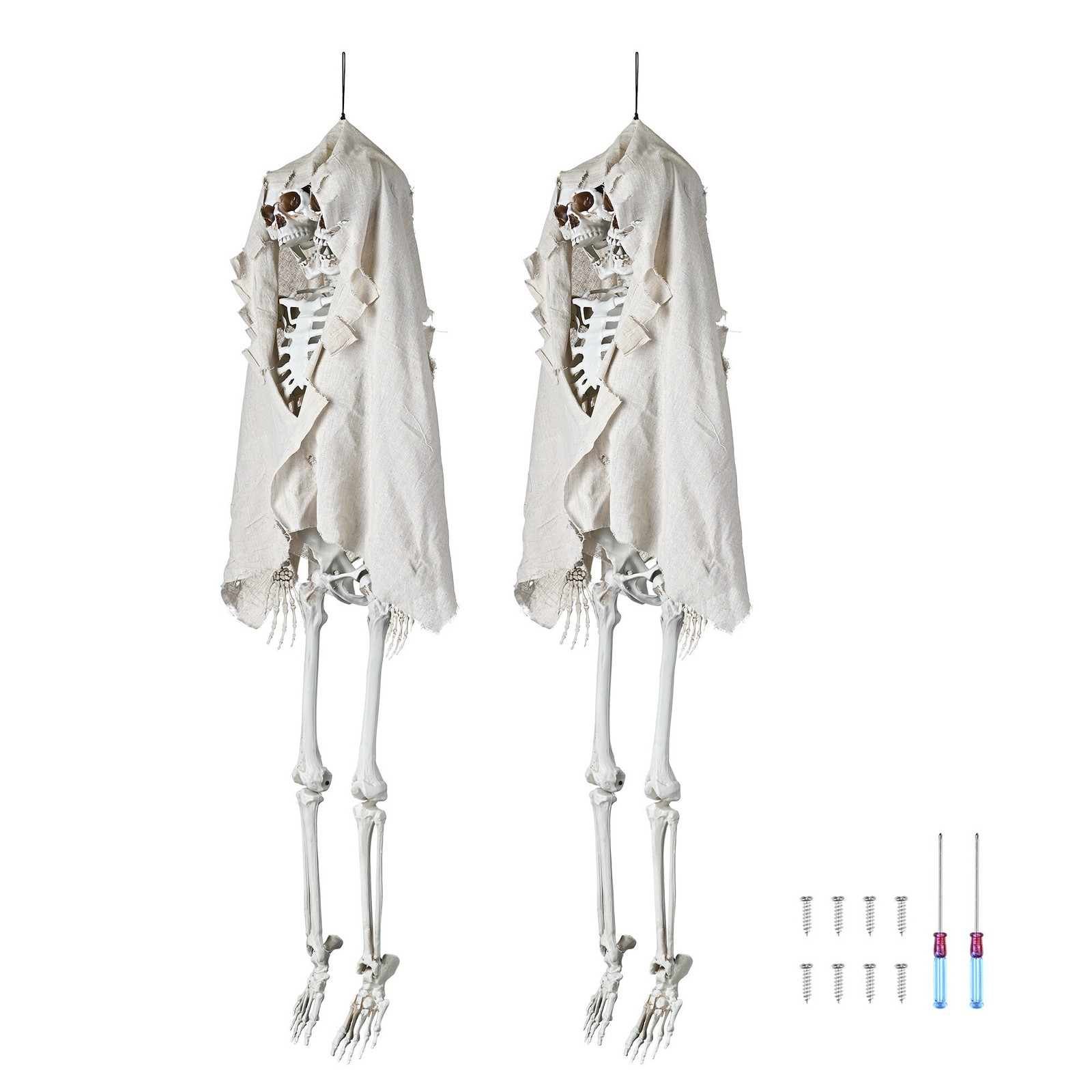 AplusChoice 2 PCS 2 Headed Skeleton 65