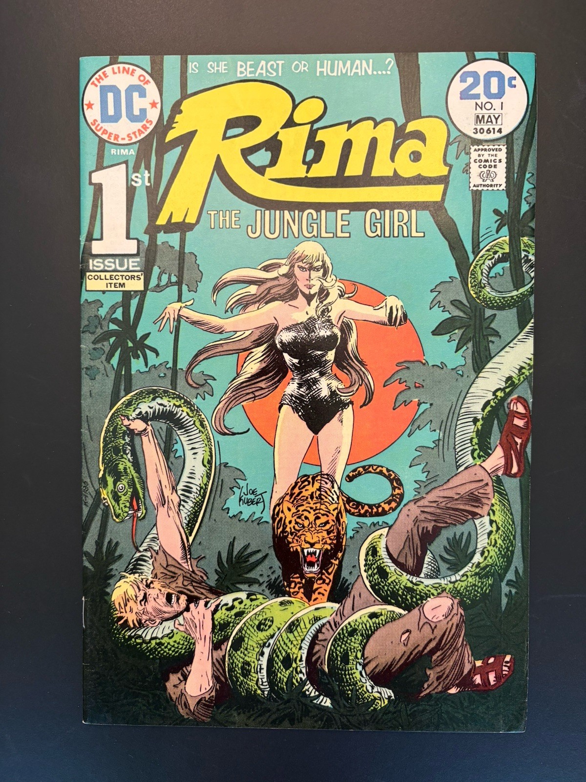 Rima The Jungle Girl # 1 (DC 1974) - 1st App. and Origin Story - Joe Kubert - VF