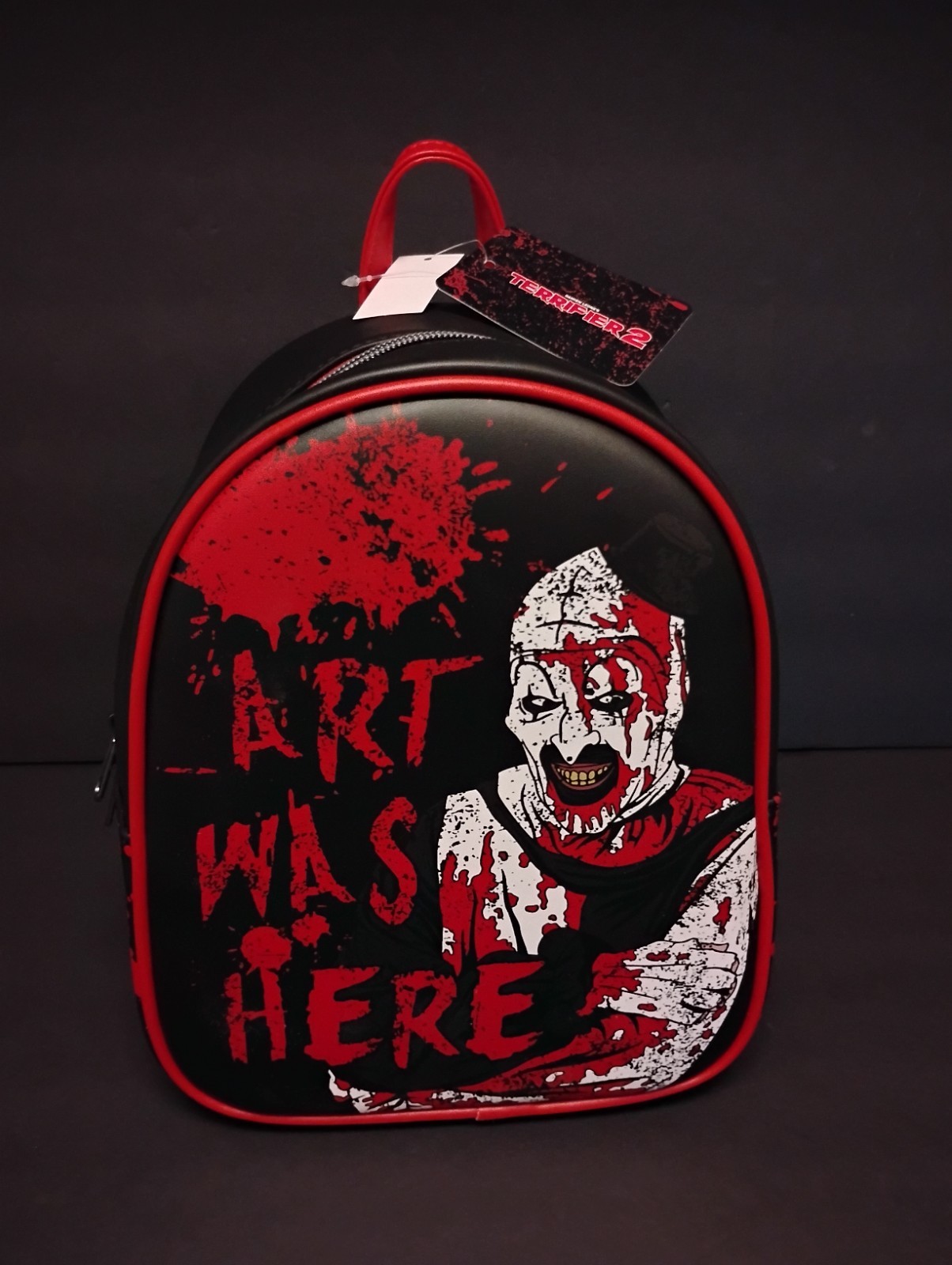 Terrifier Art The Clown Mini Backpack NWT BRAND NEW 