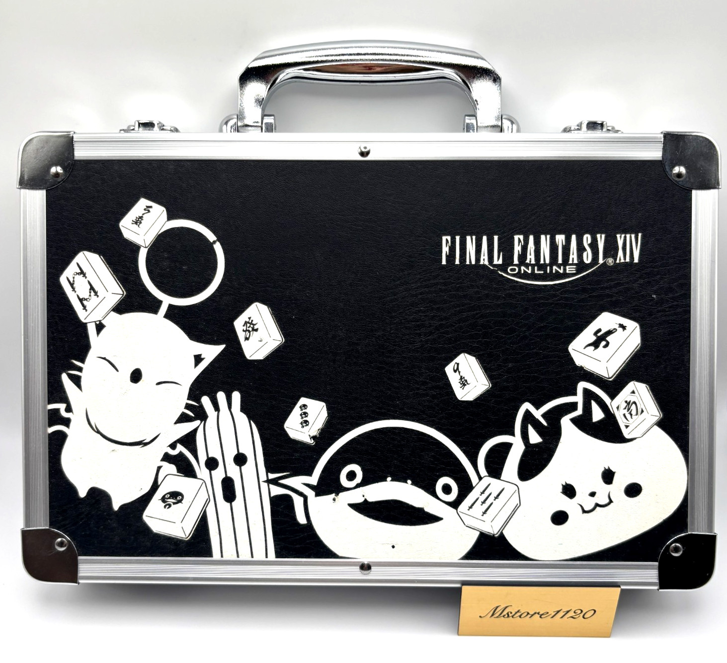 SQUARE ENIX Final Fantasy XIV FF15 Doma Mahjong Tiles Special Mat Set Board game