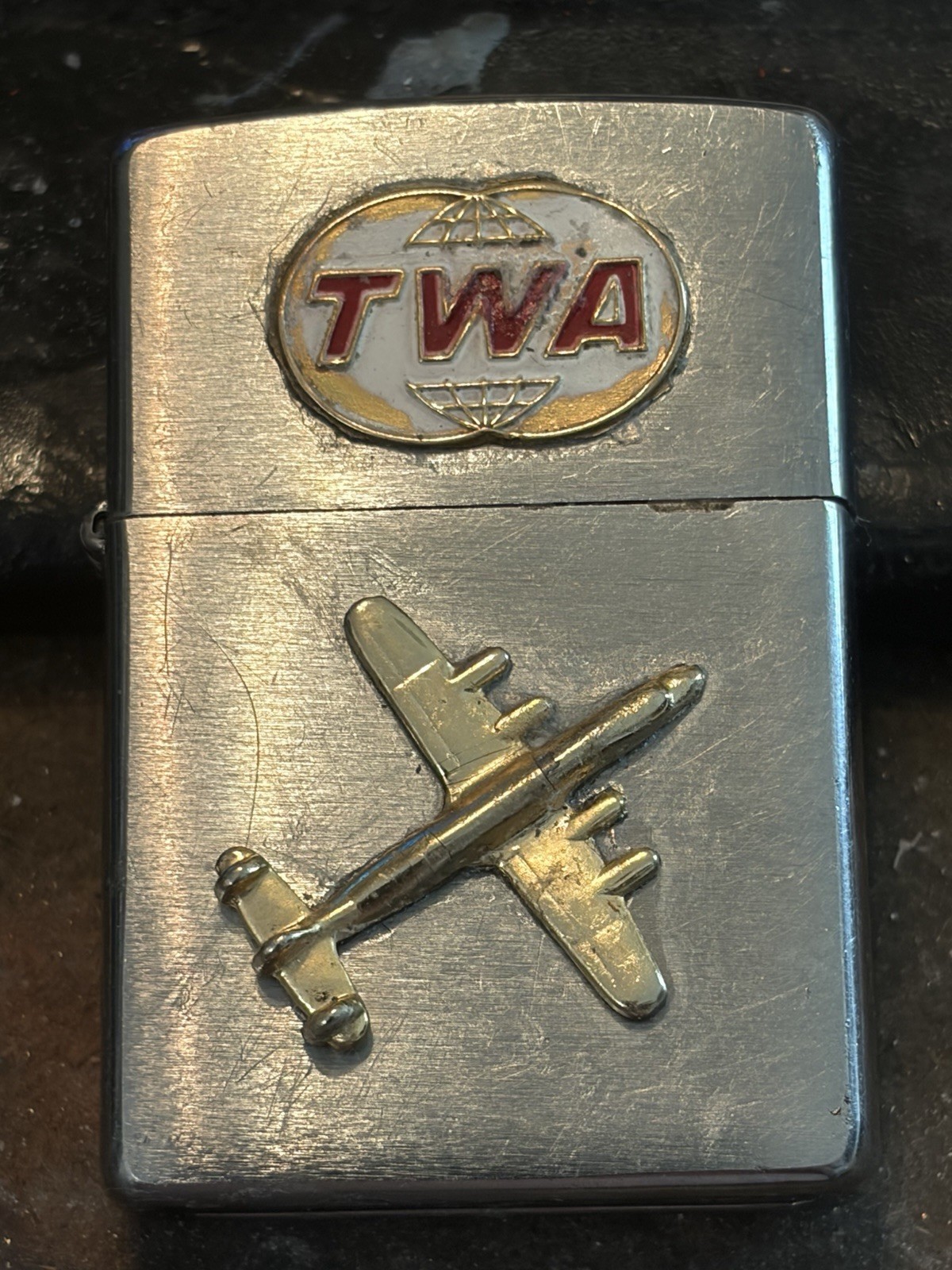 Zippo Lighter TWA Airlines