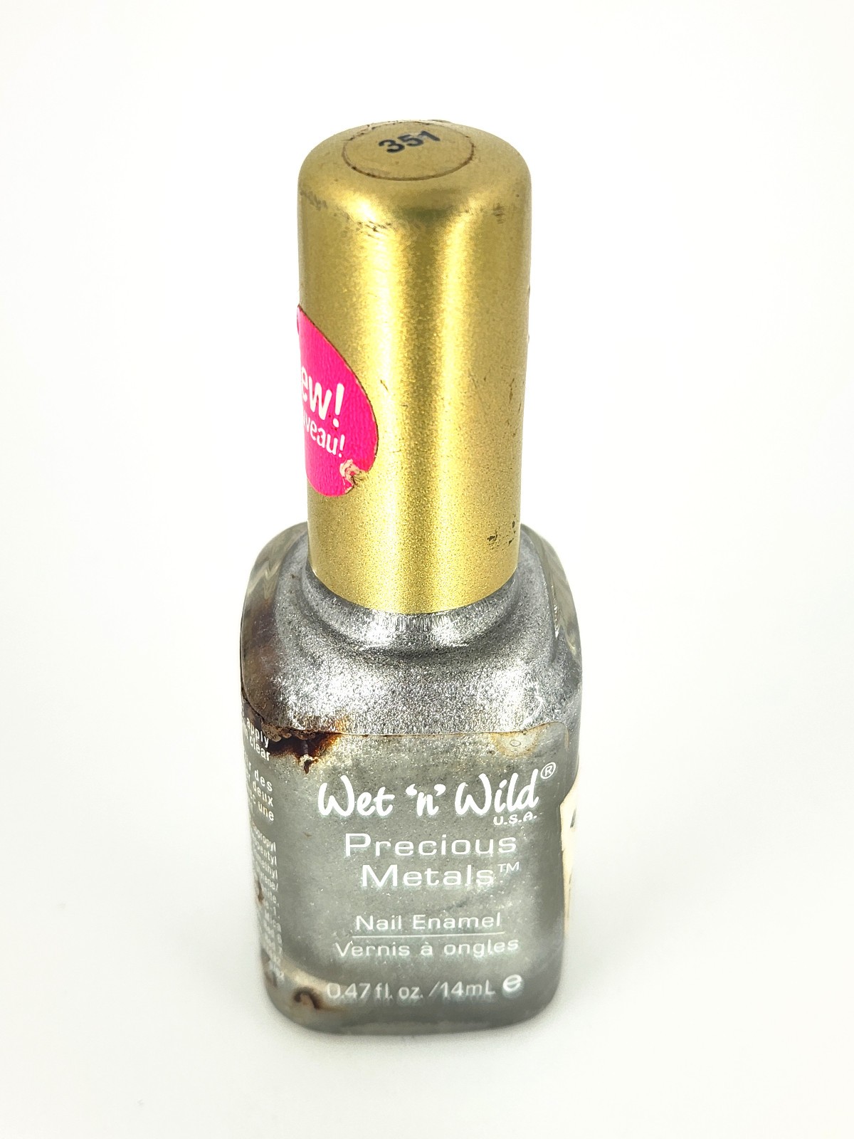 Wet n Wild retired Crystalic, Virtual Nails, The Nail Zone, vintage nail polish