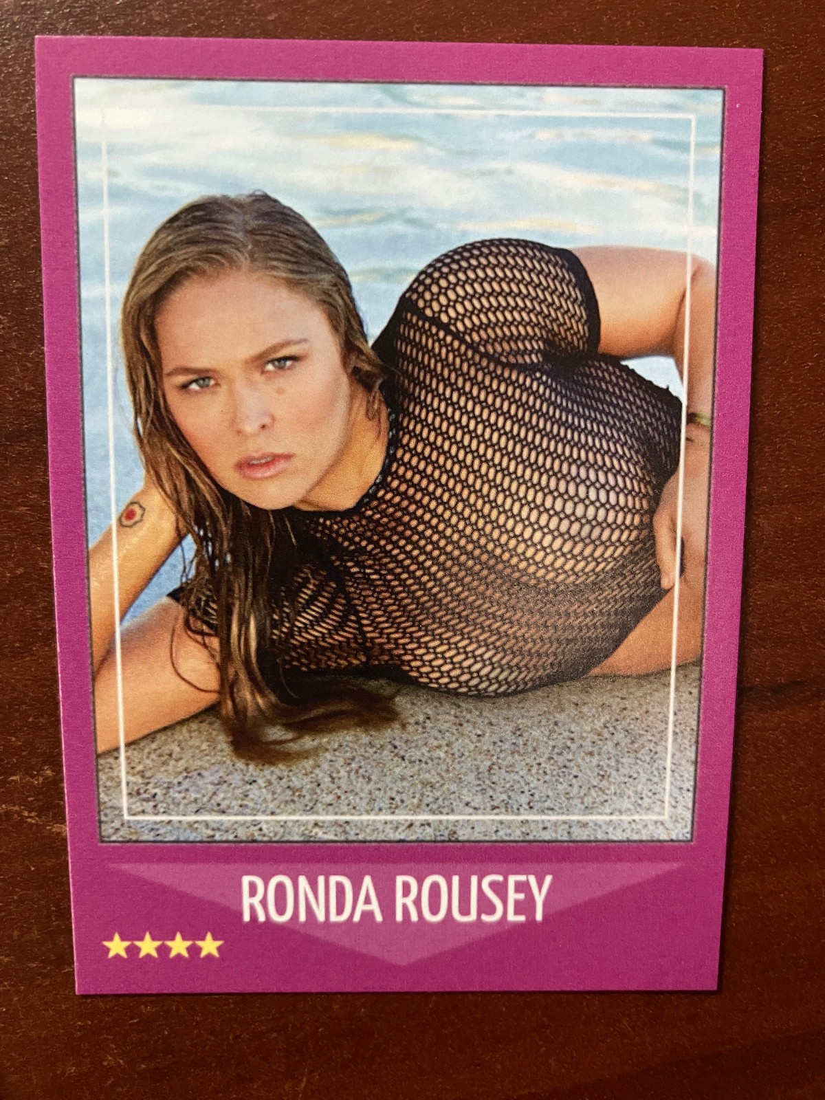 SALE Custom ACEO Ronda Rousey MMA UFC WWE Wrestling Sports Card (RR-1)