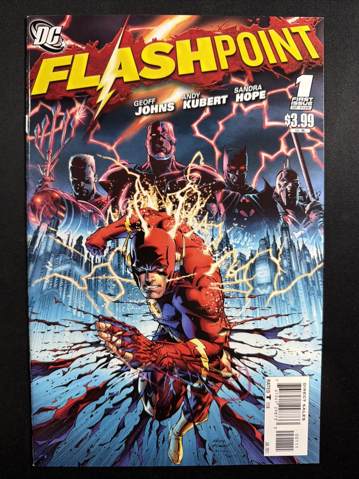 Flashpoint #1 2011 1st Print DC Comics 1st Thomas Wayne Batman VF/NM *A13