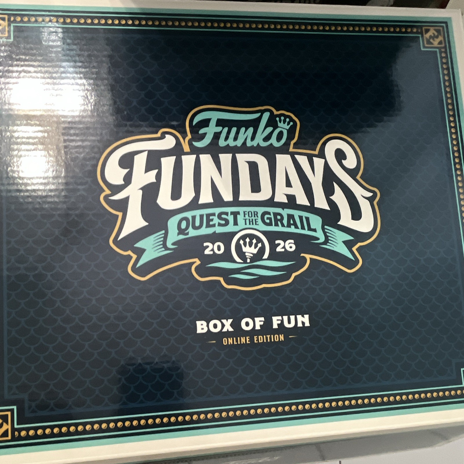 Funko Fundays SE Online Edition 2026 Box of Fun Quest for the Grail Lot
