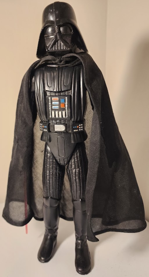 Vintage Star Wars 1978 Darth Vader 15 Inch Figure Cape Lightsaber Complete