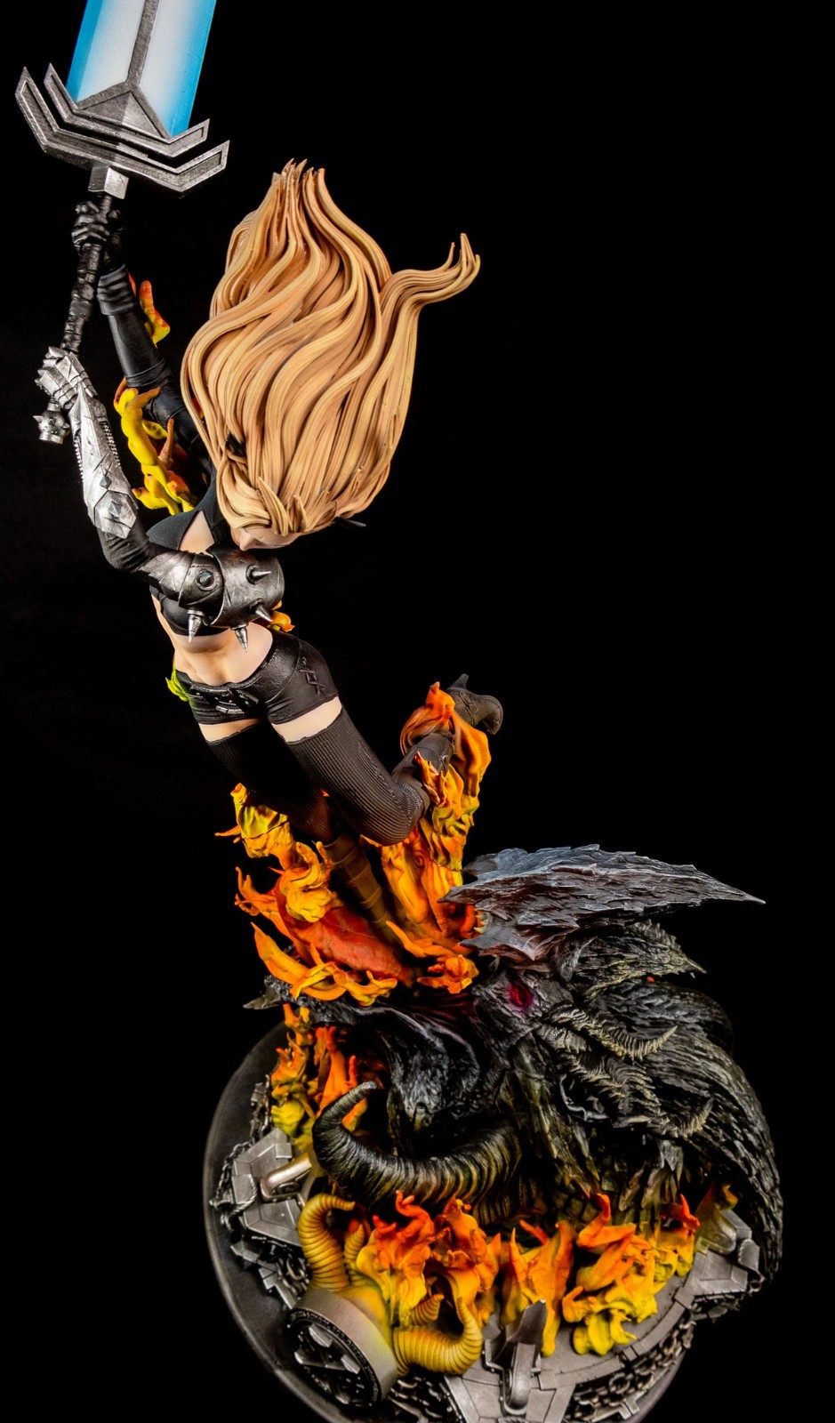 Magik vs Limbo DragonResin Figure Pro Painted 1/8 Scale + Signed COA
