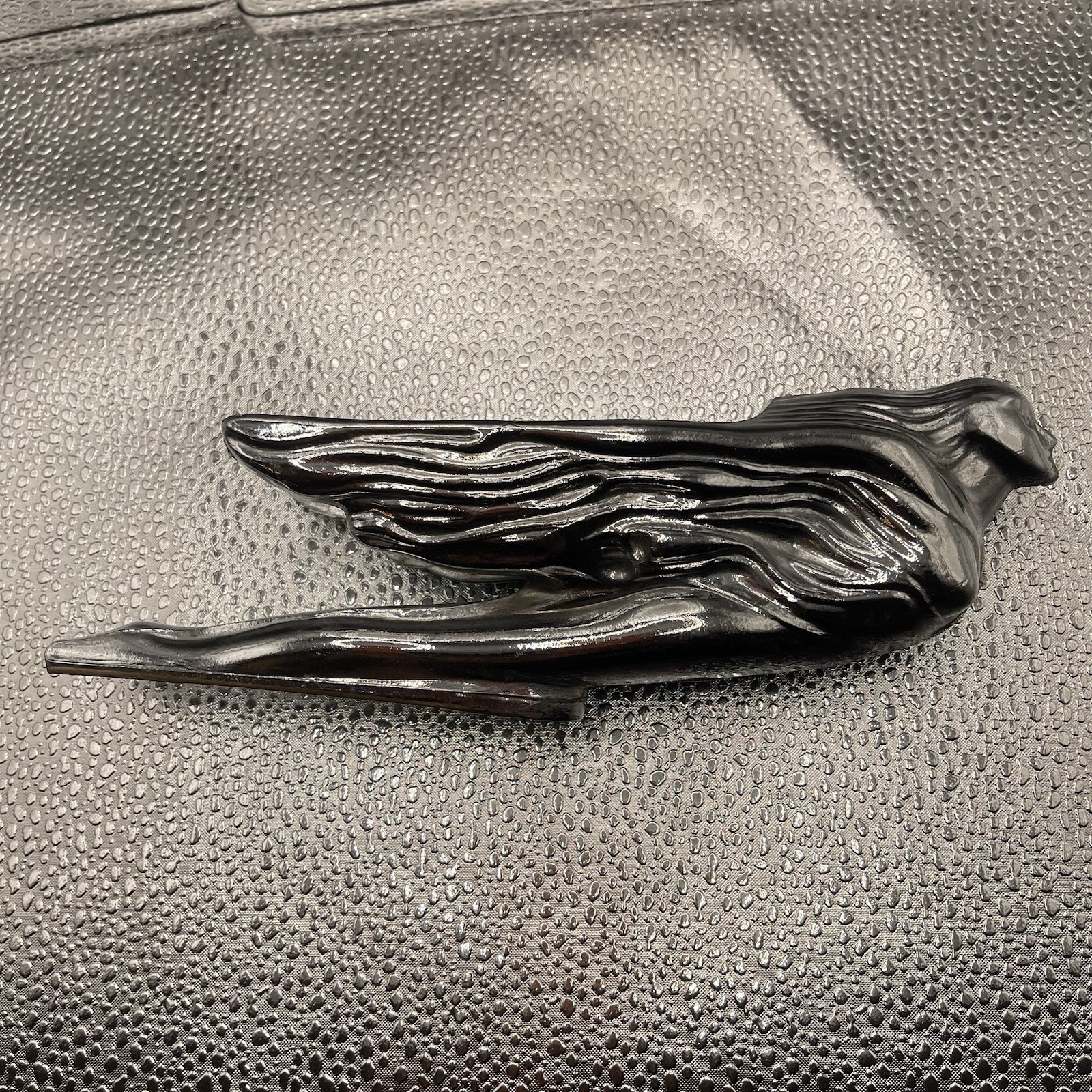 1941 Cadillac Flying Goddess Flying Lady Chrome Hood Ornament Art Deco