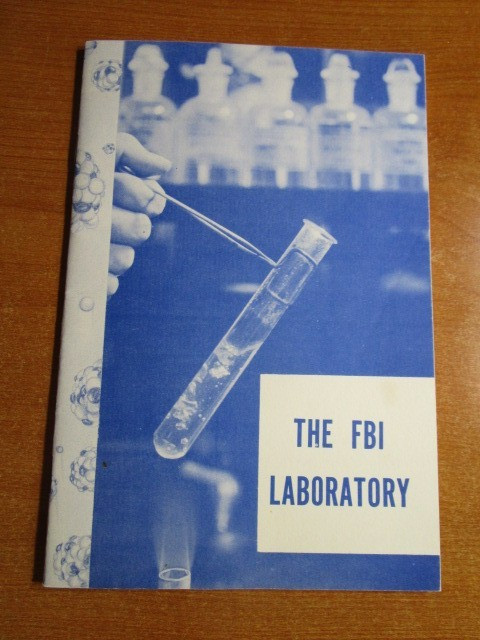 Vintage FBI The Story of Federal Bureau Laboratory Pamphlet  RARE 1974