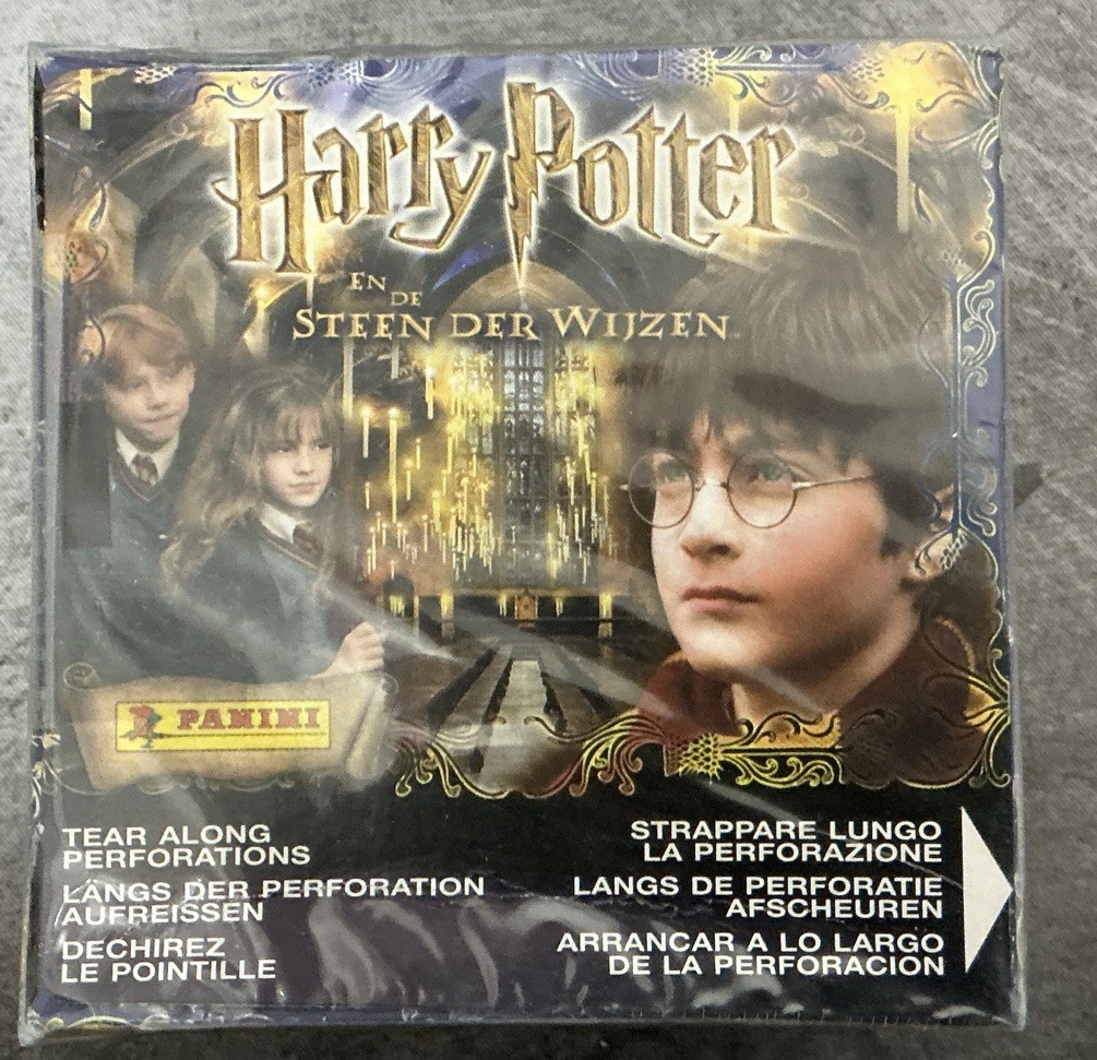 SEALED 2001 Panini Harry Potter and the Philosopher\'s Stone Sealed Box Italian