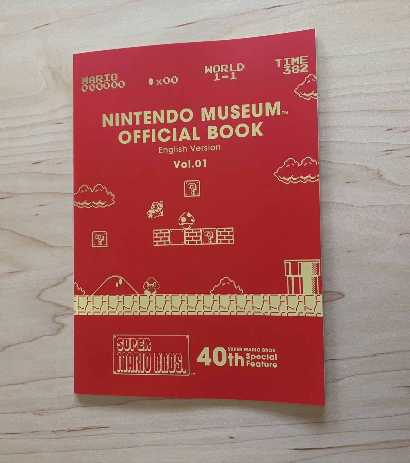 Nintendo Museum Official Book Vol.1 English Edition 40th Super Mario Bros