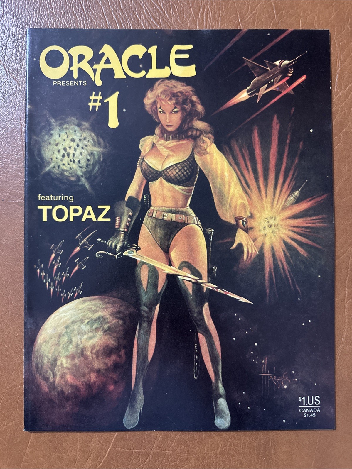 Oracle Presents #1: VF/NM to NM, WP Unread Oracle Comics 1986 $8 Ship