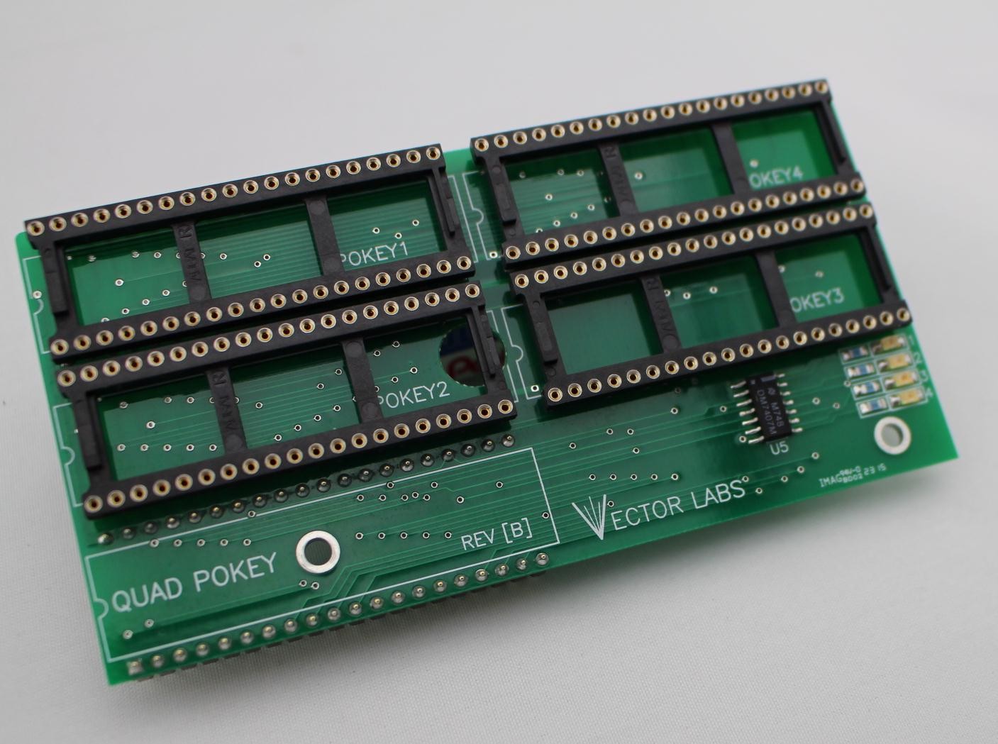 ATARI QUAD POKEY PCB