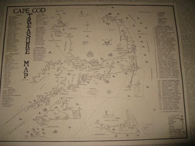 Cape Cod Treasure Map, 22