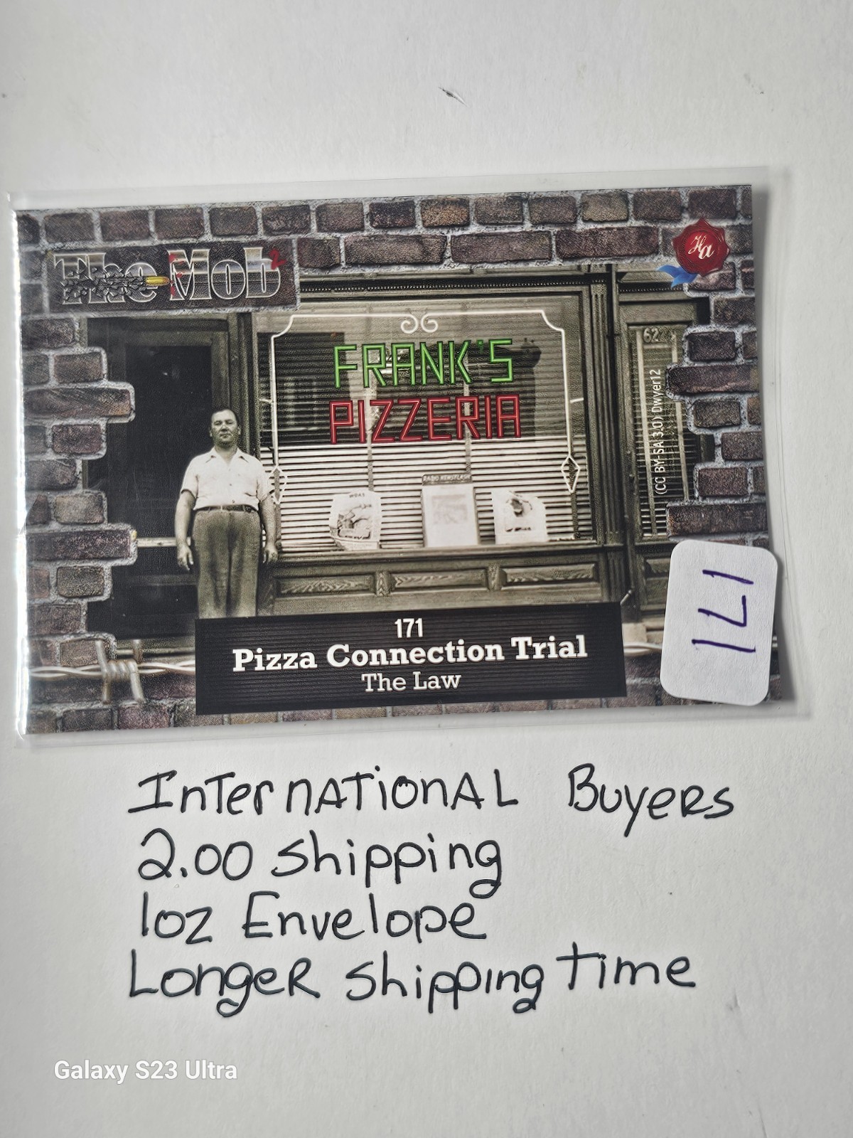 Buy My Pizza Connection Trail Card #171 – Before I Turn to Organized Yard Sales