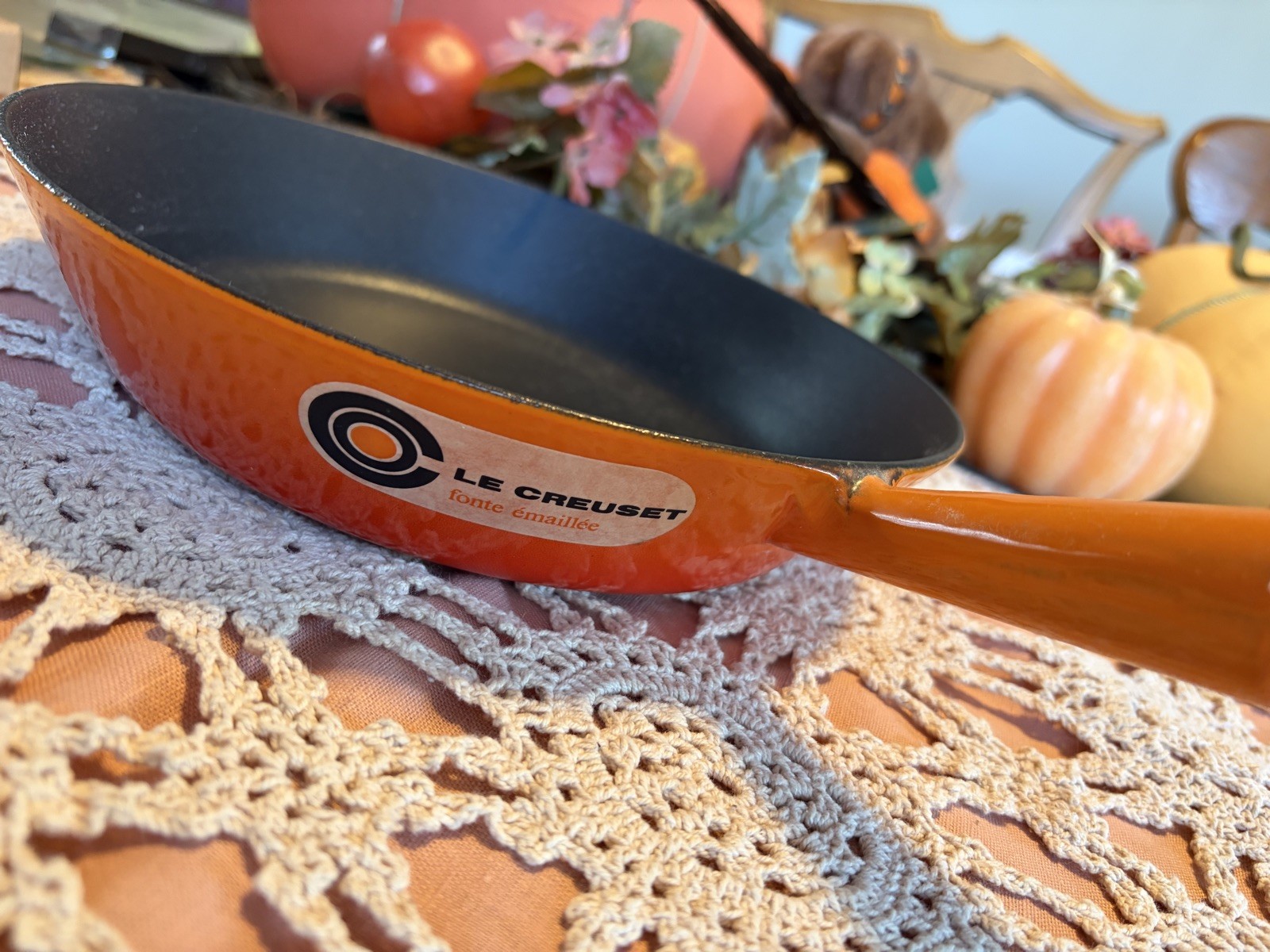 Vintage Le Creuset Fry Pan 9.5
