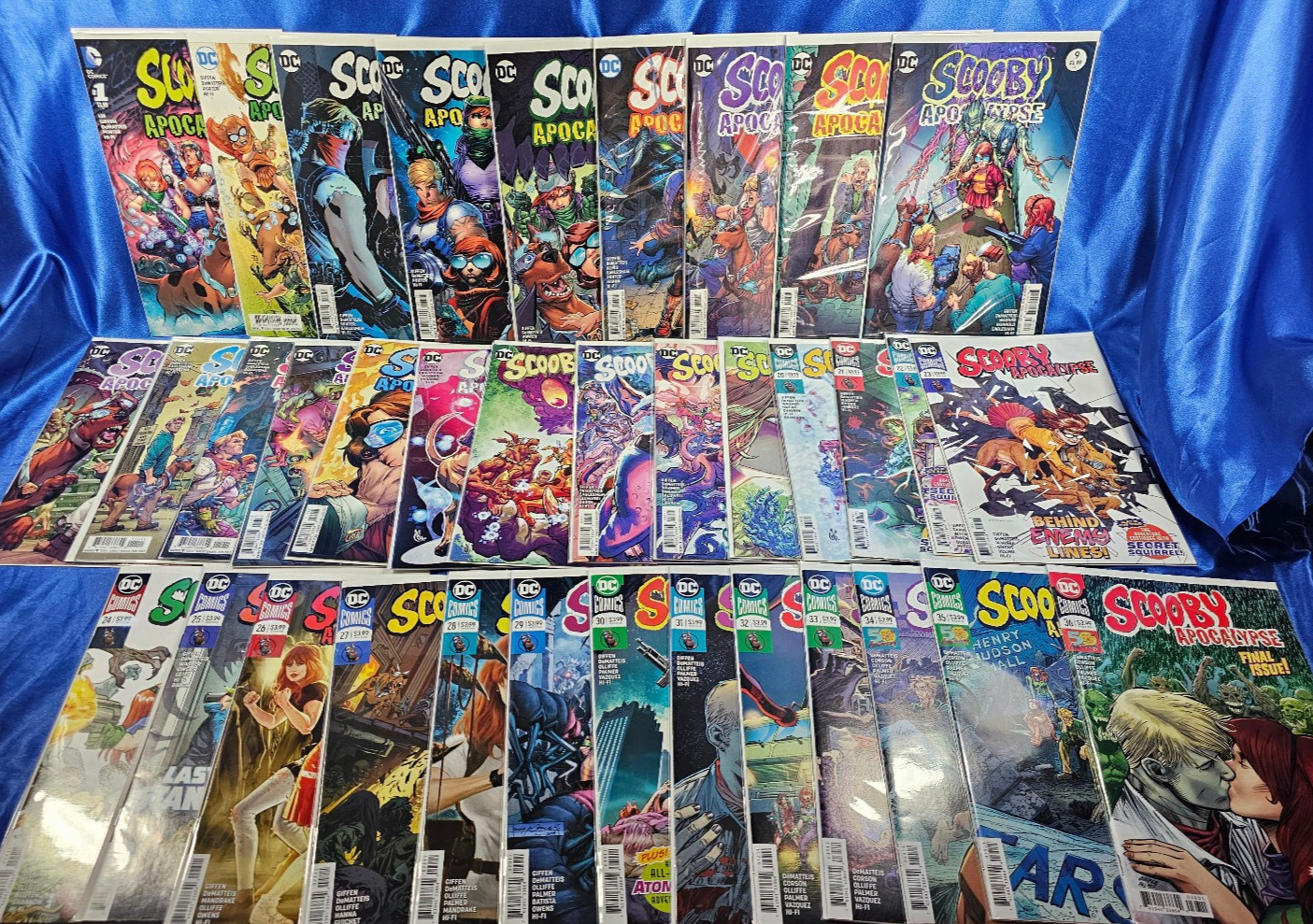 Scooby Apocalypse 1-36 Complete Series Set 1st Print Cover A Scooby Doo