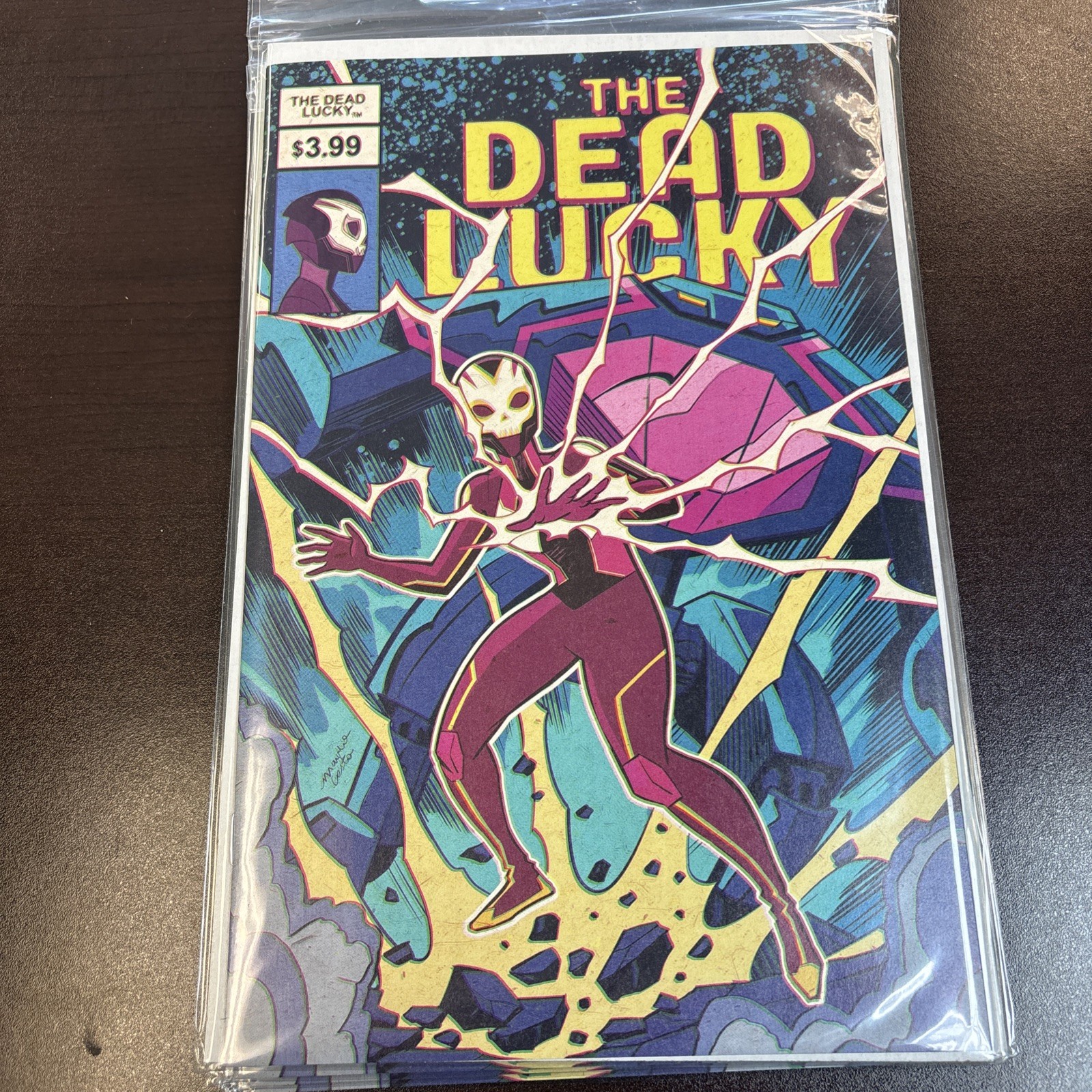 THE DEAD LUCKY #1 - MARCELO RETRO VARIANT - LE 500 PRINT 1ST APP Fast shipping 