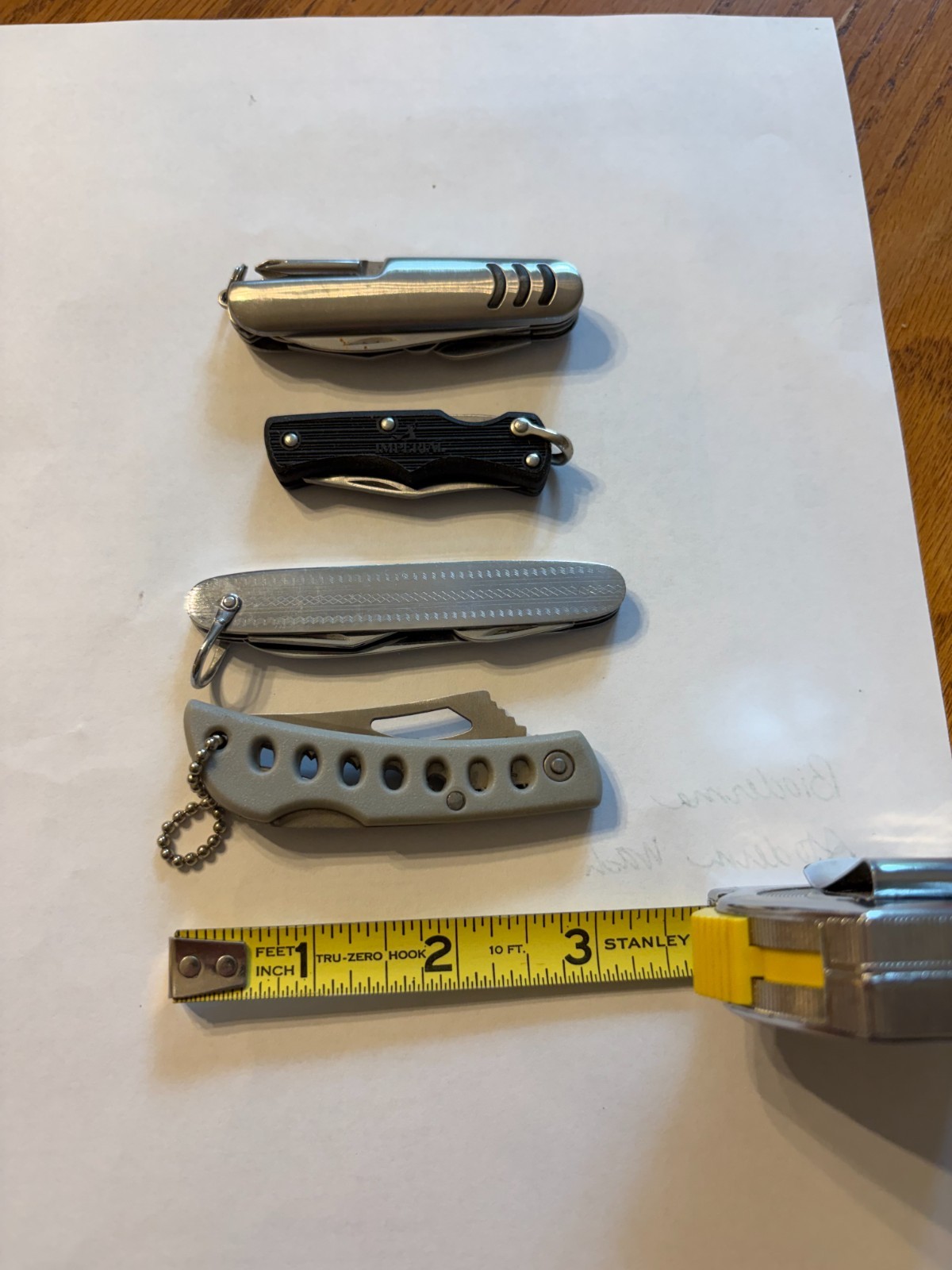 4Ea. misc Style Knives