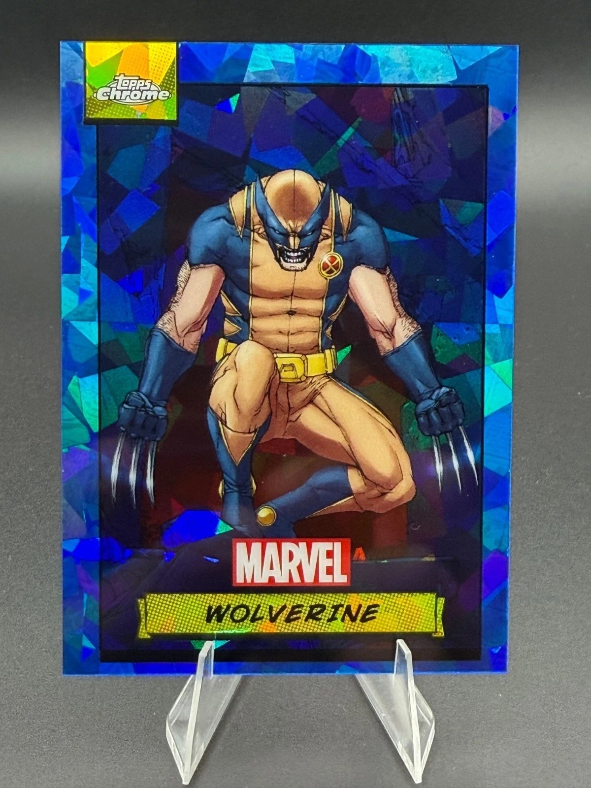 2024 Topps Chrome Marvel Sapphire Wolverine #88 Spider-Man Doom Hulk Neon