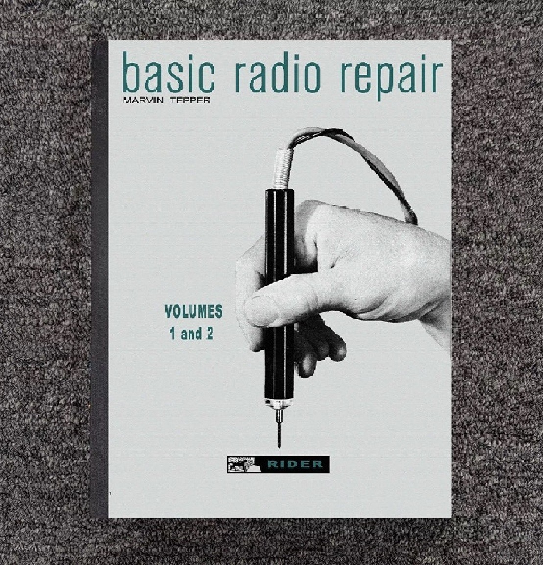 1963 Vintage Antique Servicing Info Manual Fits Basic Radio Repair Volumes 1 & 2