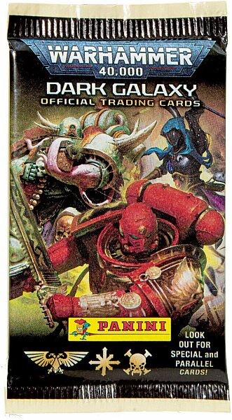 2023 Panini Warhammer 40k Dark Galaxy Trading Cards Factory Sealed Booster Pack