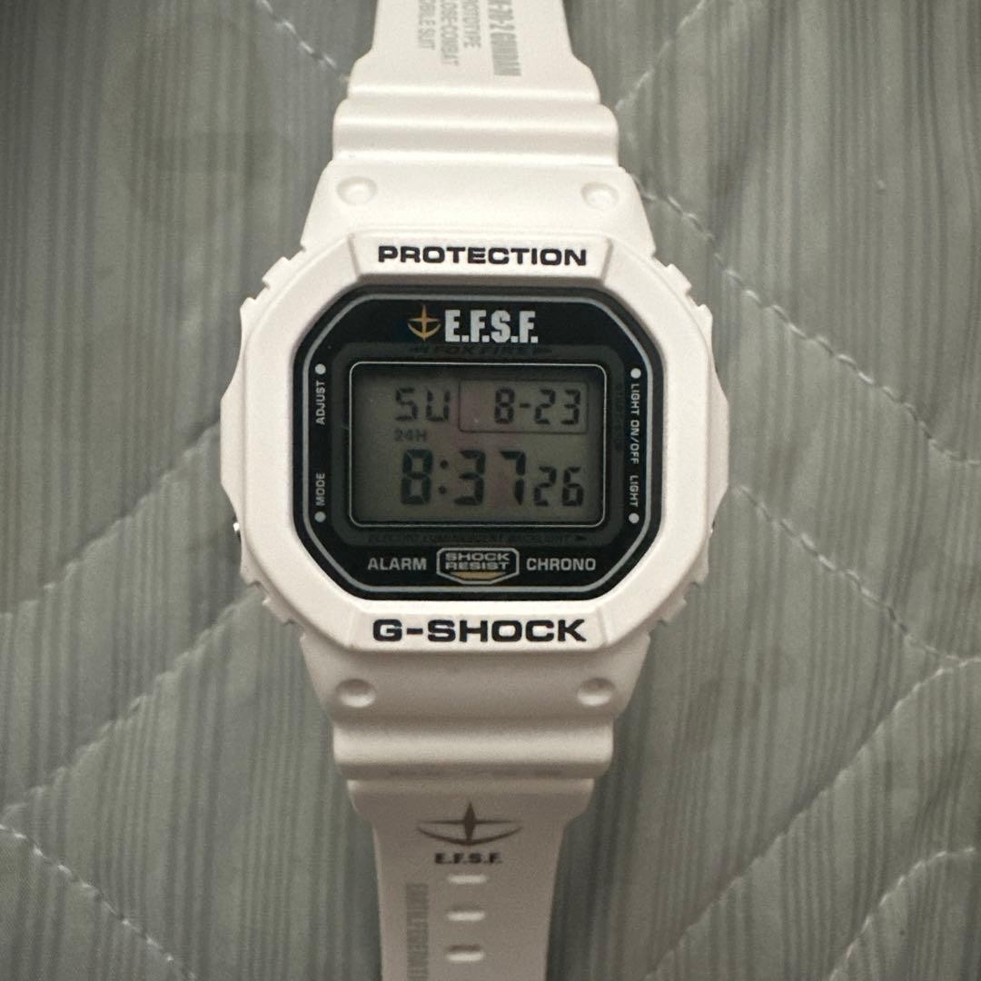 Casio G-SHOCK x Gundam RX-78-2 Limited Edition Collaboration Watch Rare