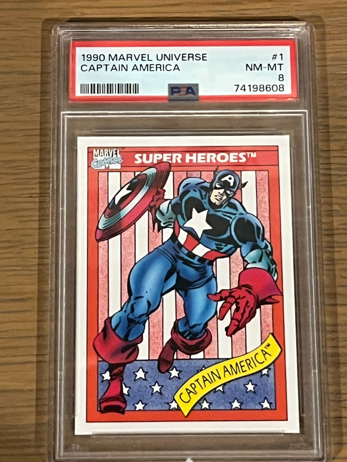 1990 Marvel Universe PSA 8 - Pick your card