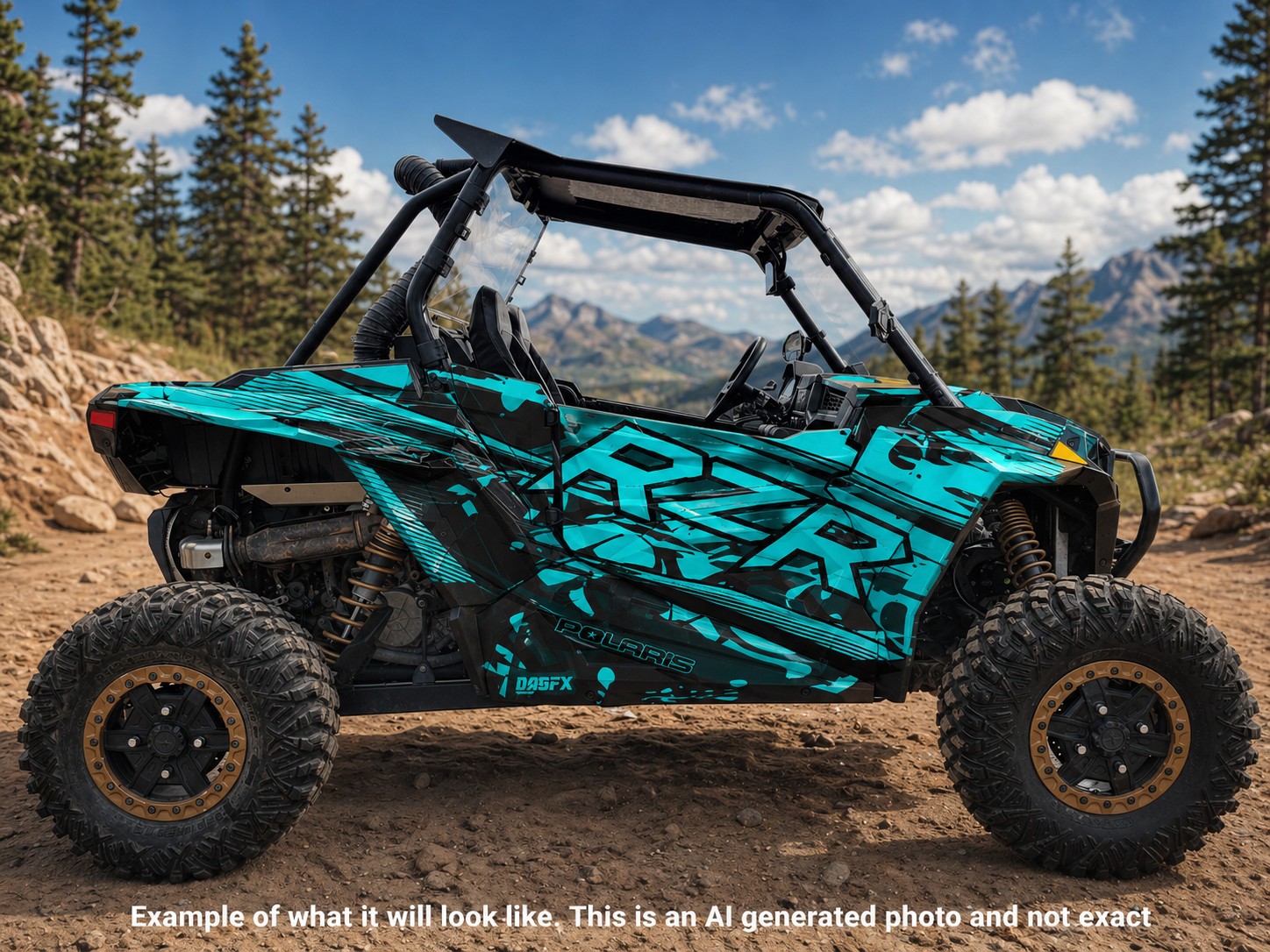 2019 - 2023 Polaris RZR XP 1000 Graphics Kit D79-1 OAGFX
