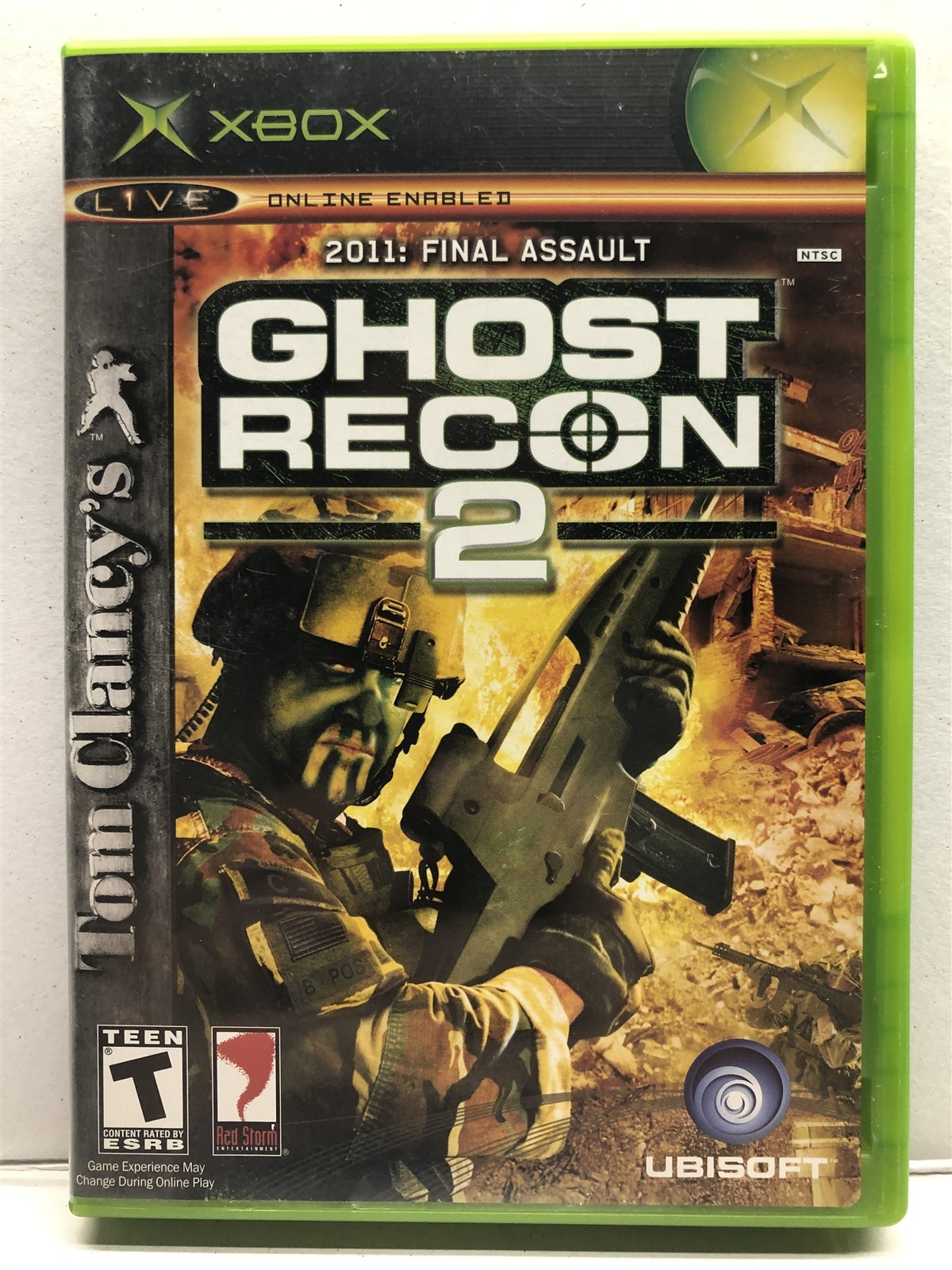 Tom Clancy\'s Ghost Recon 2 - Original Xbox Game - Complete w/ Manual - Tested